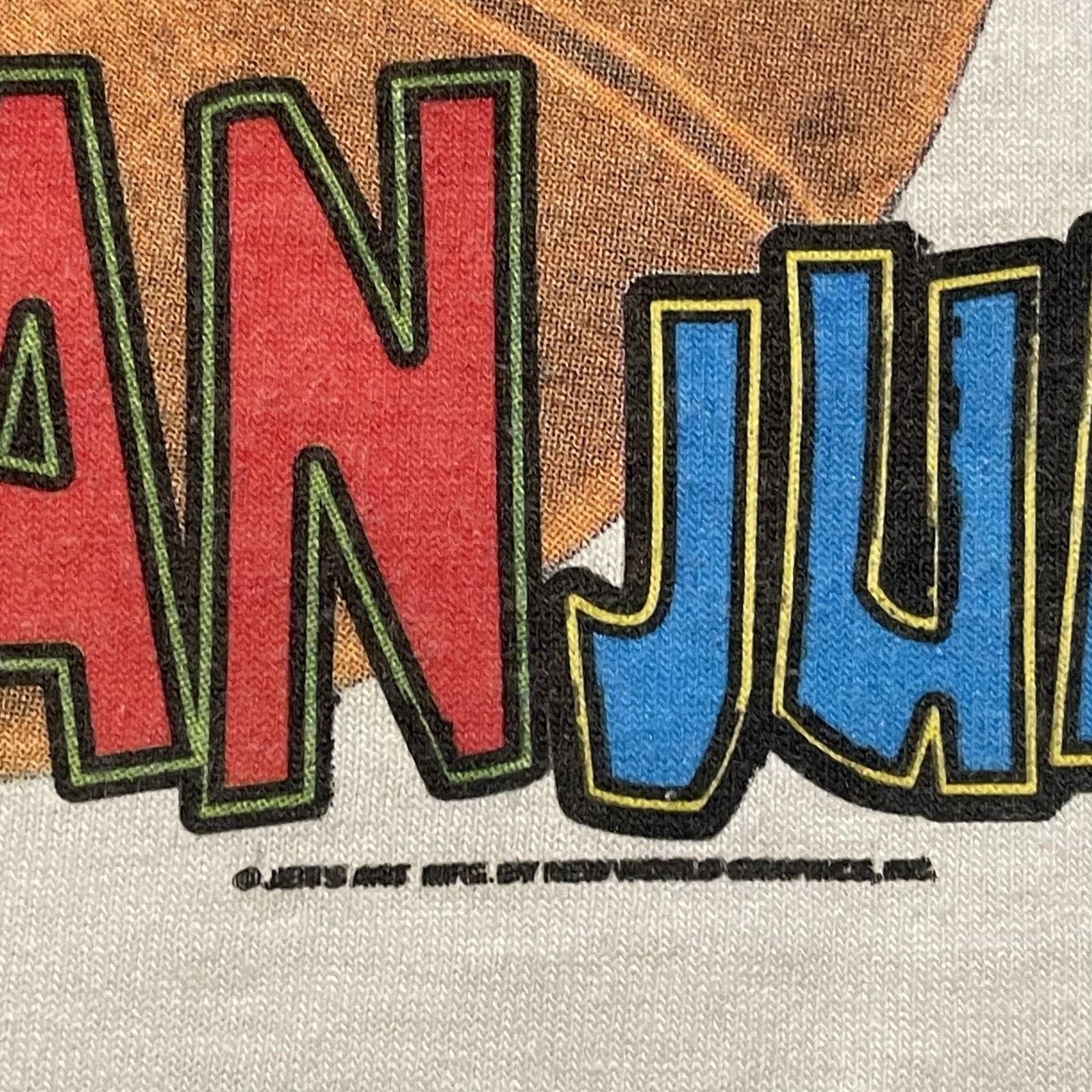Fruit Of The Loom Vtg Yo Shaquille Chihuahuas Can Jump Shirt Mens XL Tee 90s Size US XL / EU 56 / 4 - 4 Thumbnail