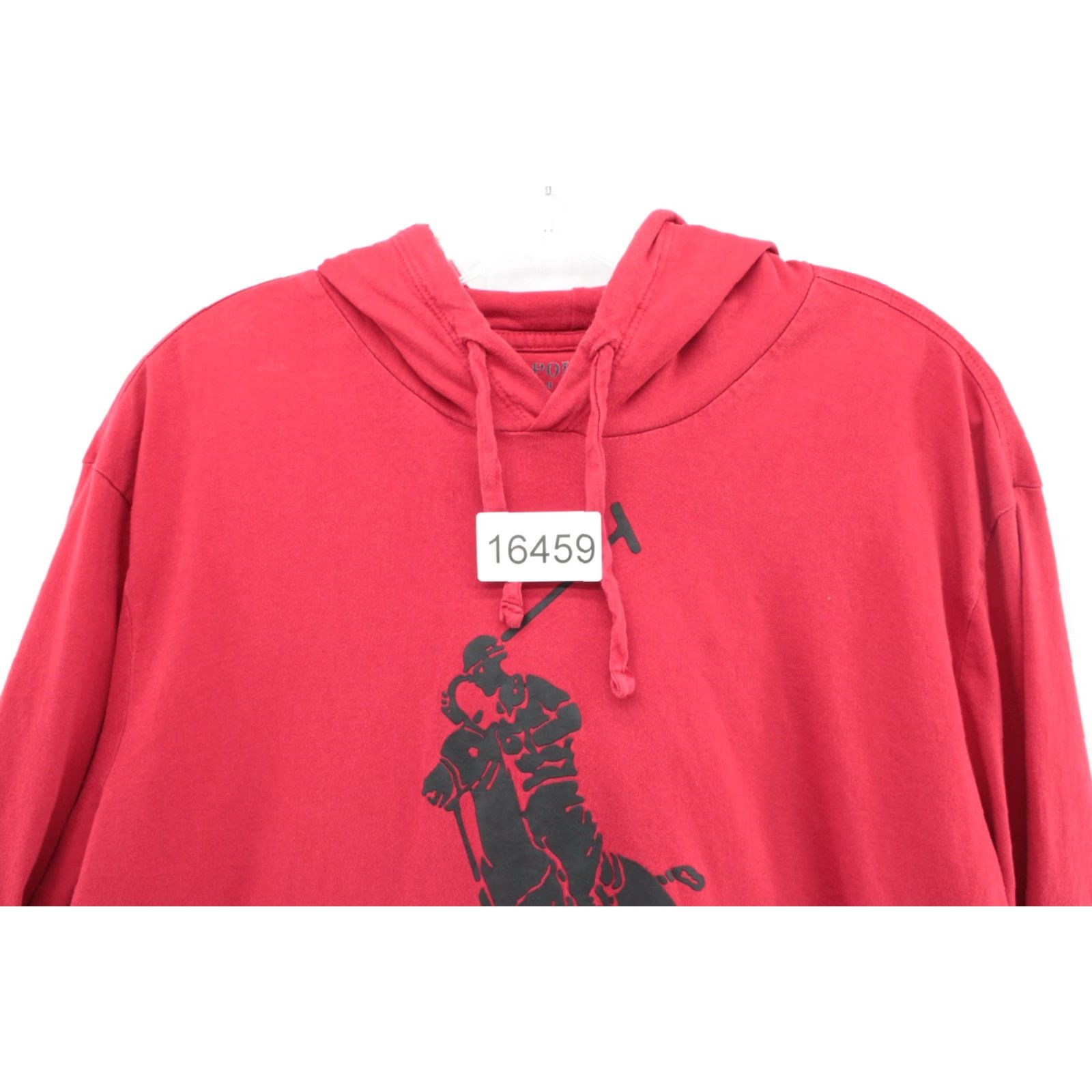 Polo Ralph Lauren Polo Ralph Lauren Hoodie Men Large Red Lightweight Long Sleeve Large Pony Shirt Size US L / EU 52-54 / 3 - 7 Thumbnail