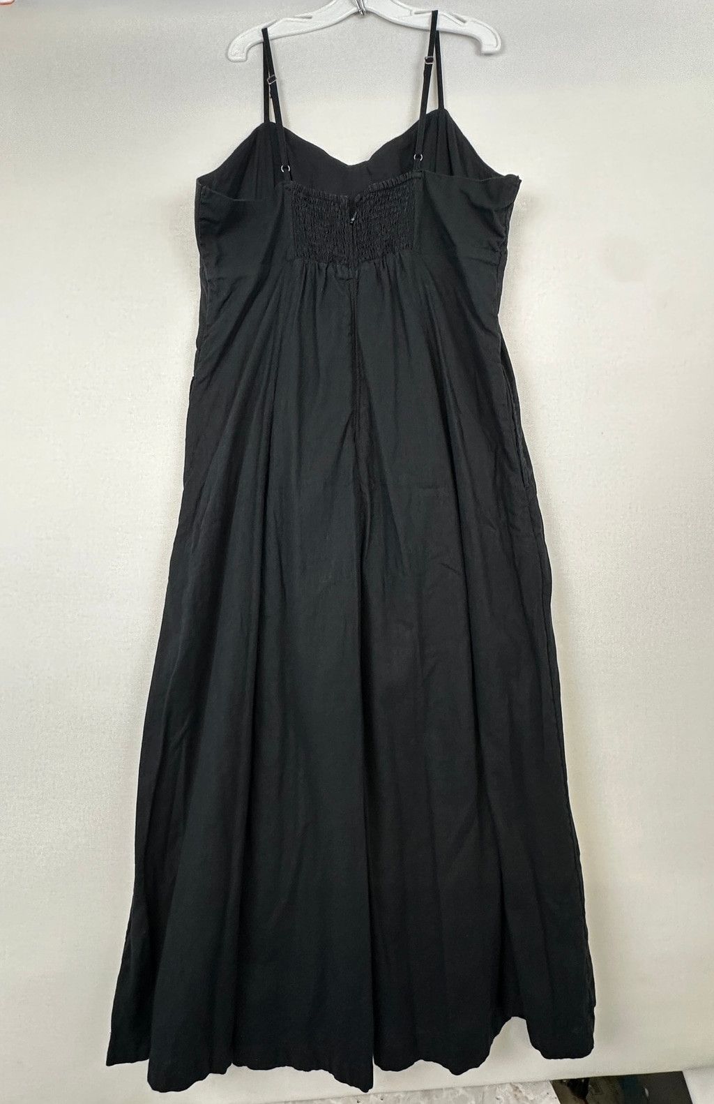 Abercrombie & Fitch Abercrombie & Fitch Black Linen Blend Maxi Dress XLP Size XL / US 12-14 / IT 48-50 - 9 Thumbnail