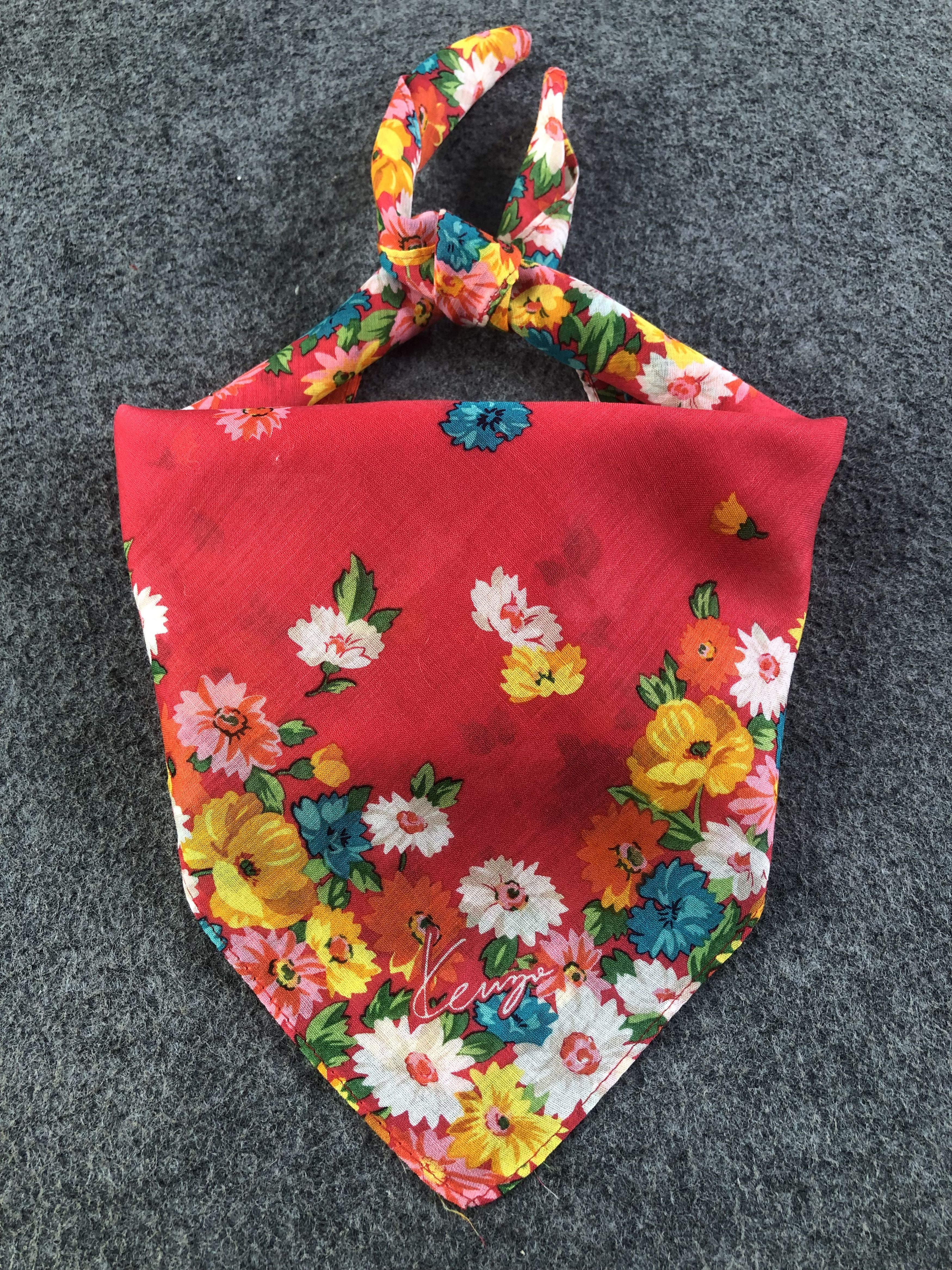 Kenzo × Vintage Kenzo Handkerchief / Bandana / Neckerchief Size ONE SIZE - 1 Thumbnail