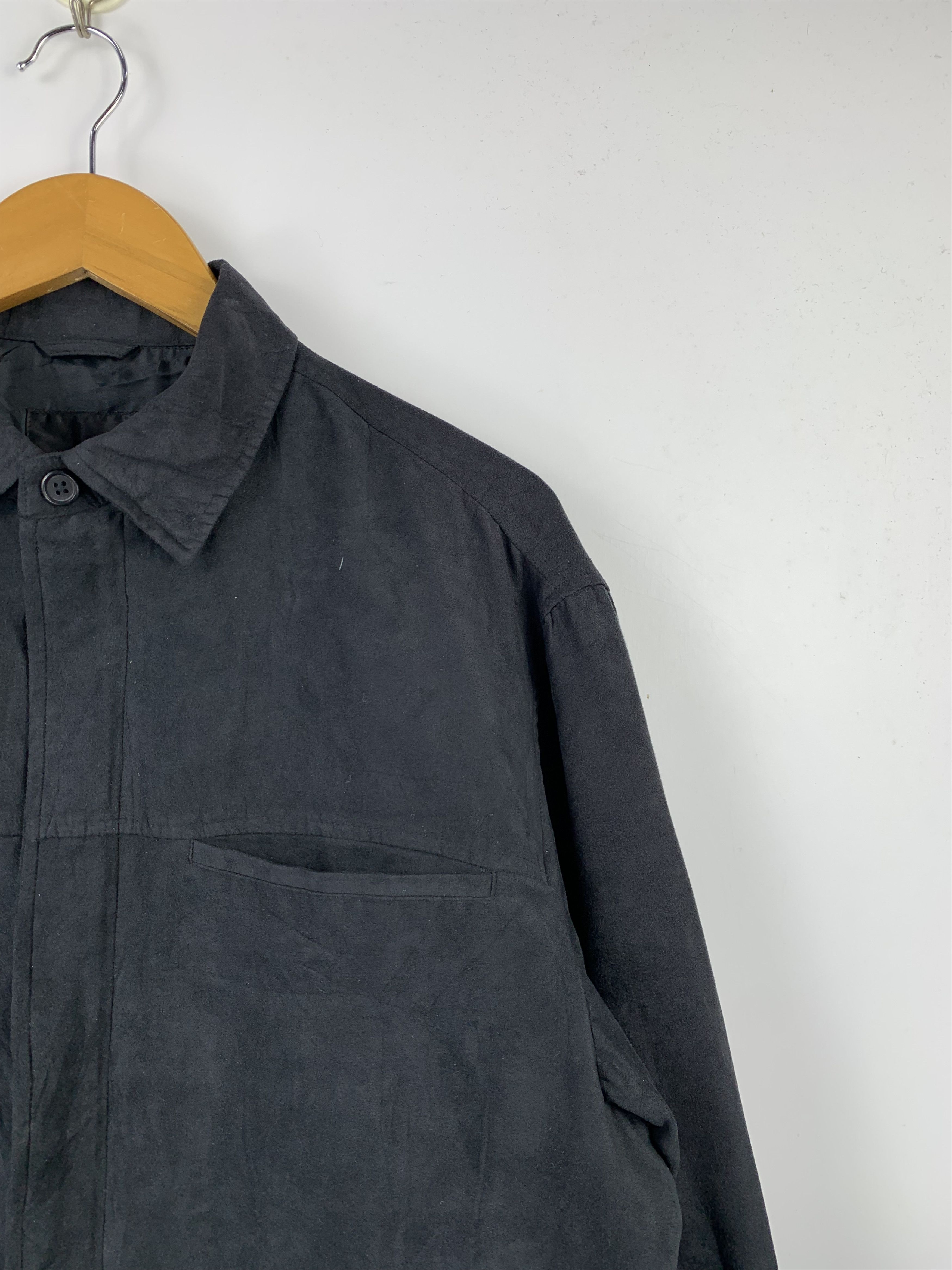 Japanese Brand Vintage Kansai Yamamoto Zipper Denim Jacket J1576 Size US L / EU 52-54 / 3 - 6 Thumbnail