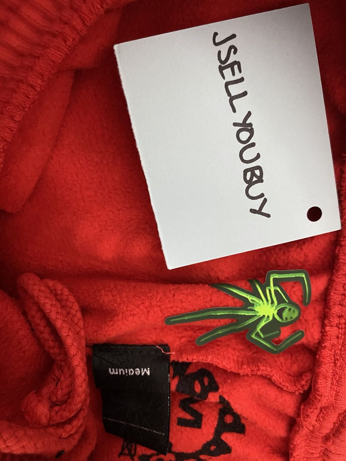 Sp5der Sp5der Red P*nk V2 Sweatpants - Size M Size US 32 / EU 48 - 3 Thumbnail
