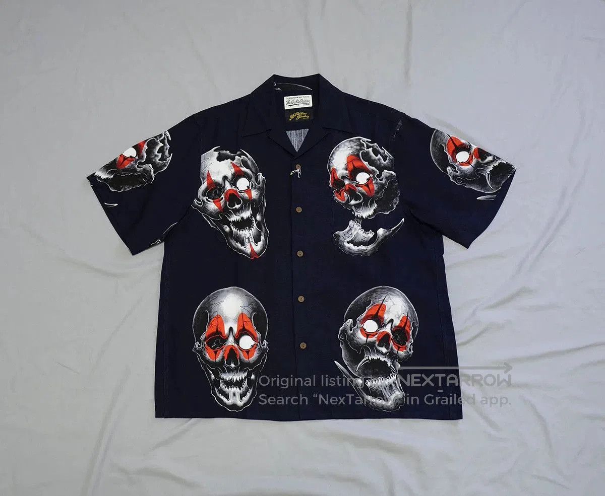 Wacko Maria Wacko Maria Tattoo Studio Hawaiian Shirt. Size US M / EU 48-50 / 2 - 1 Thumbnail