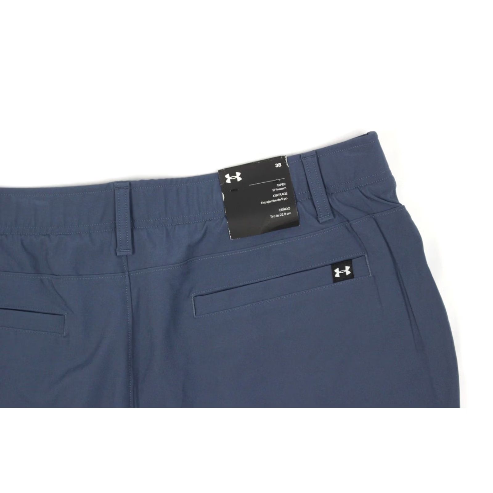 Under Armour Under Armour Men's Golf Shorts 38 Blue 9" Inseam Taper Drive Size US 38 / EU 54 - 3 Thumbnail