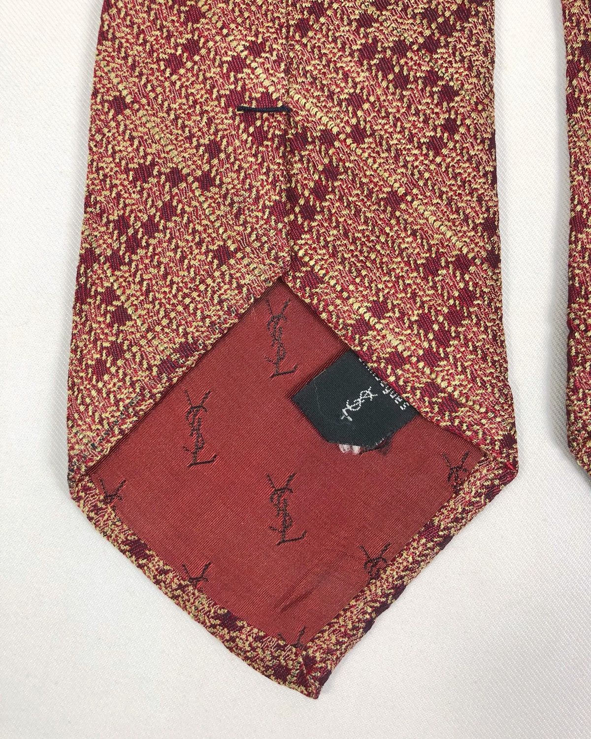 Yves Saint Laurent Rare Vintage Yves Saint Laurent YSL Silk Tie Size ONE SIZE - 5 Thumbnail