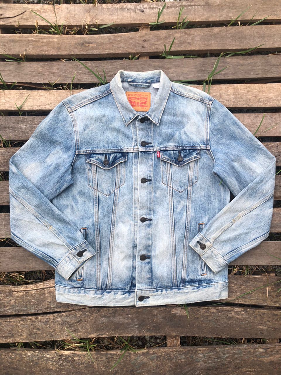 Levi's Levi's Denim Jacket Size US L / EU 52-54 / 3 - 1 Thumbnail