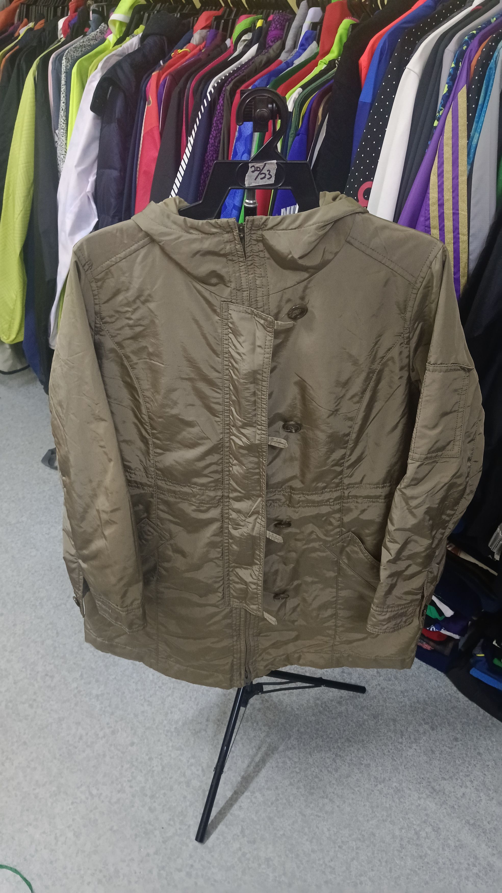 Japanese Brand Japanese Brand 23 Ward Limonta Fabrics Parka Jacket Size XL / US 12-14 / IT 48-50 - 2 Thumbnail
