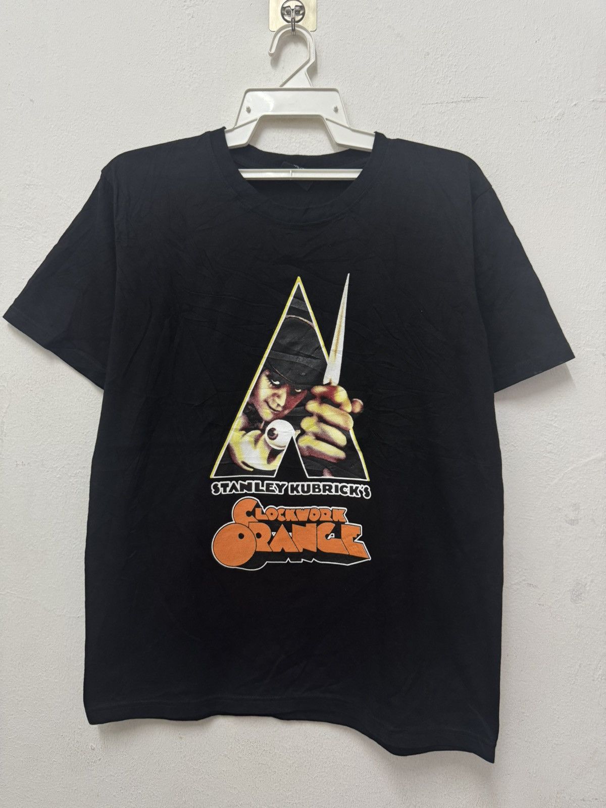 Vintage Clockwork Orang Movie By Stanley Kubrick’s Tee Size US M / EU 48-50 / 2 - 1 Thumbnail