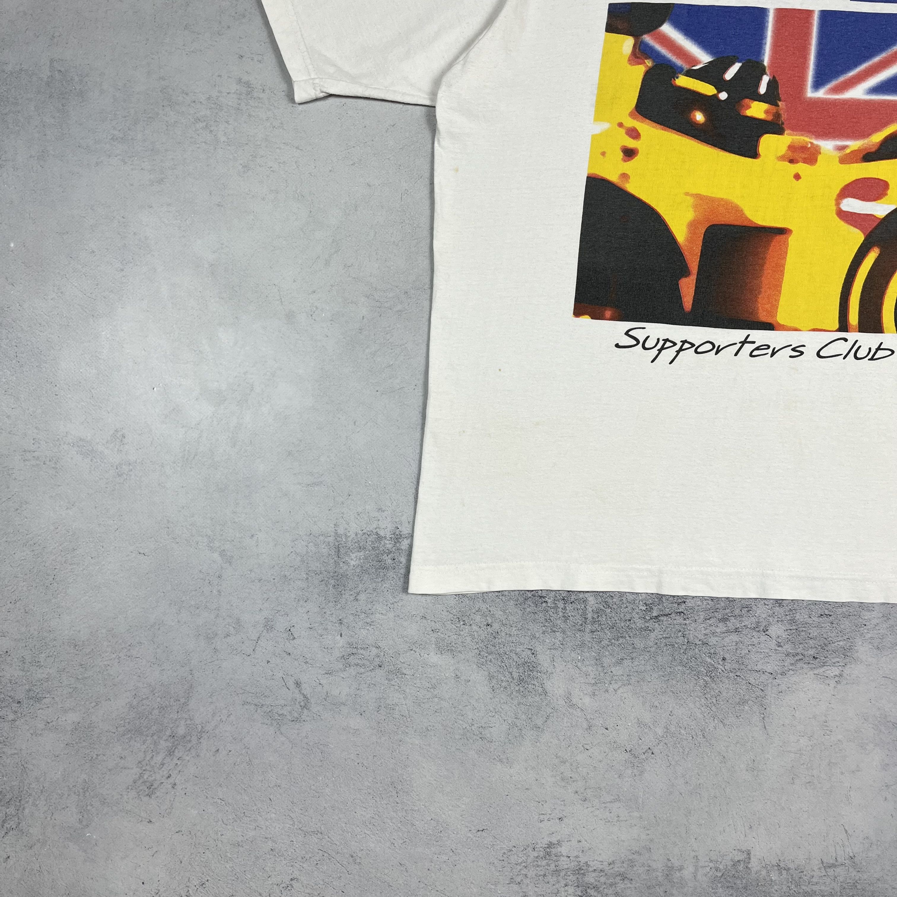 Vintage Vintage Damon Hill Racing T Shirt 1990’s Size US M / EU 48-50 / 2 - 5 Thumbnail