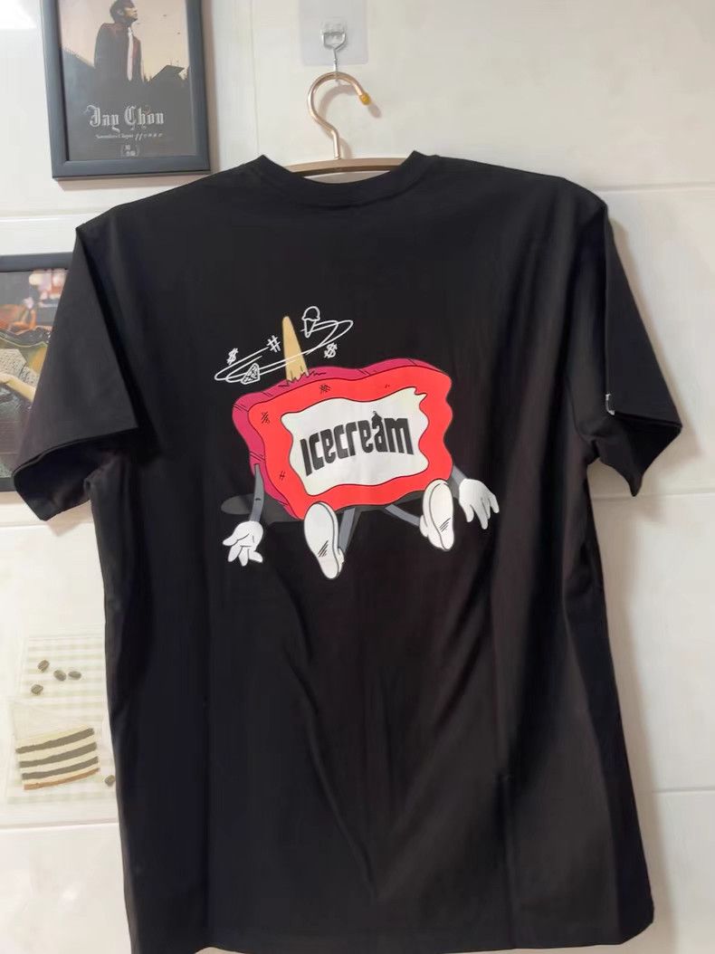 Billionaire Boys Club BBC ICECREAM Black Short Sleeve T-shirt Size US L / EU 52-54 / 3 - 2 Thumbnail
