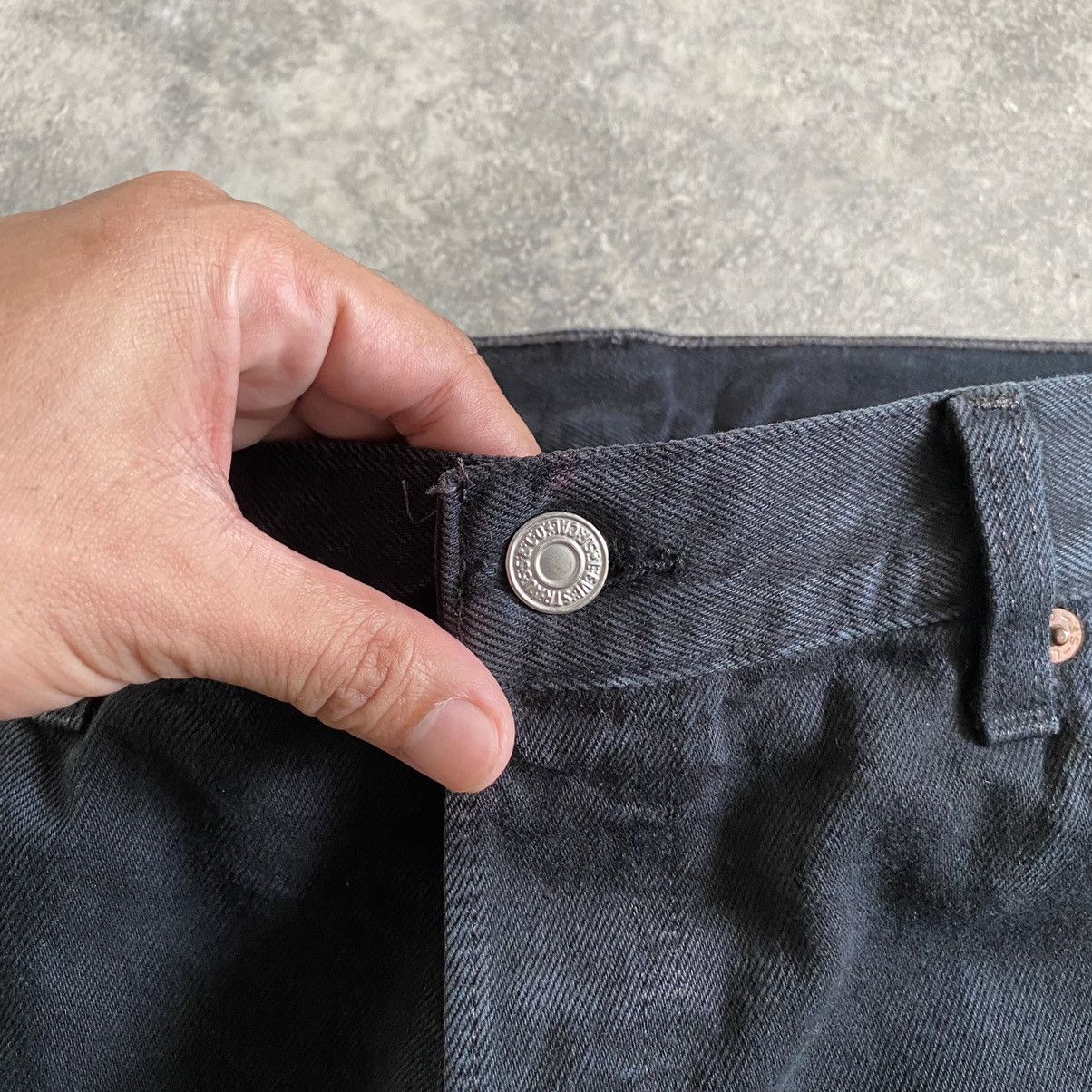 Levi's Vintage 1997 Levis 501 Black Denim Jeans Size US 34 / EU 50 - 9 Thumbnail