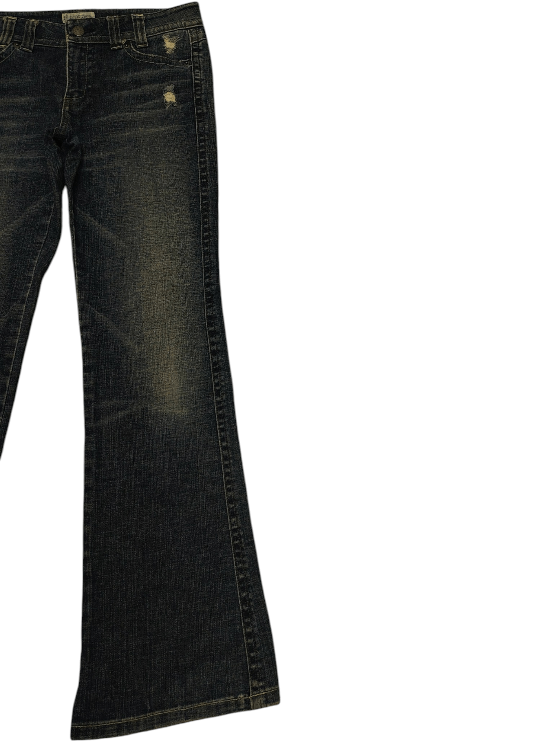 Le Grande Bleu (L.G.B.) Japanese 22 octobre Flared Jeans Bootcut Size 30" / US 8 / IT 44 - 12 Thumbnail
