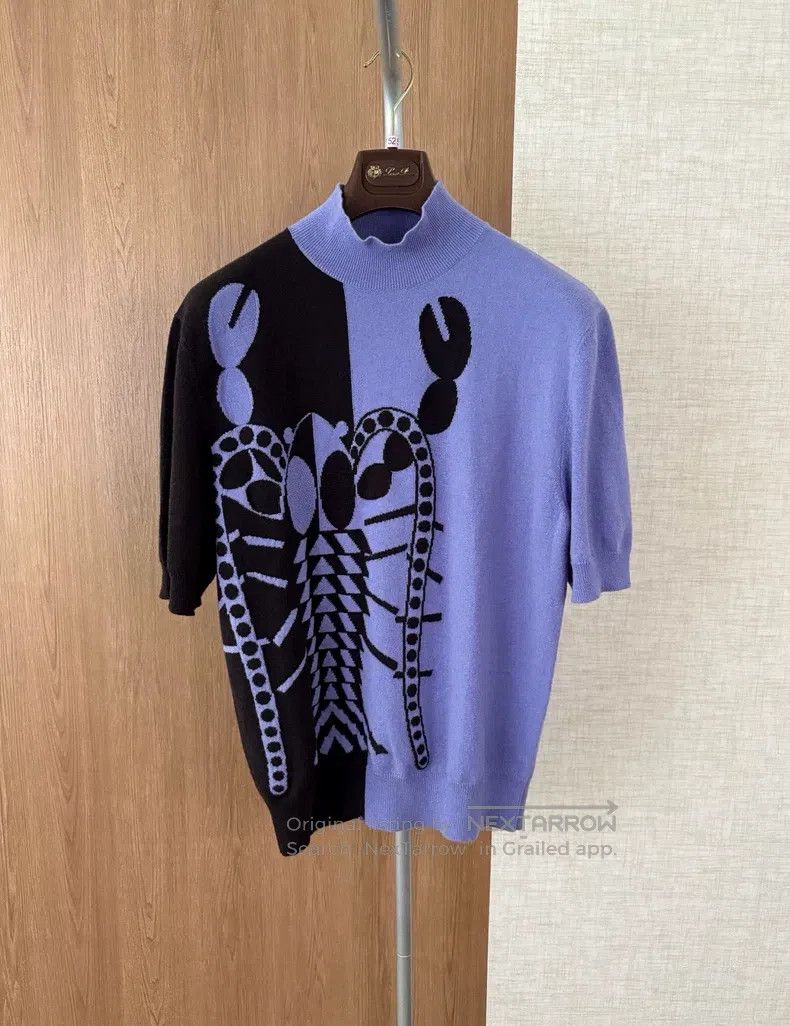 Hermes Hermes Men's Exclusive Colorblock Cashmere Knit Size US M / EU 48-50 / 2 - 1 Thumbnail