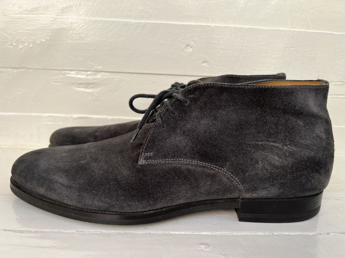 Santoni SANTONI ANKLE SUEDE LEATHER CHUKKA BOOTS Size US 11.5 / EU 44-45 - 4 Thumbnail