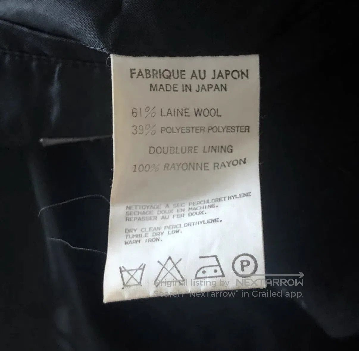 Yohji Yamamoto Black Single. Size US S / EU 44-46 / 1 - 4 Thumbnail
