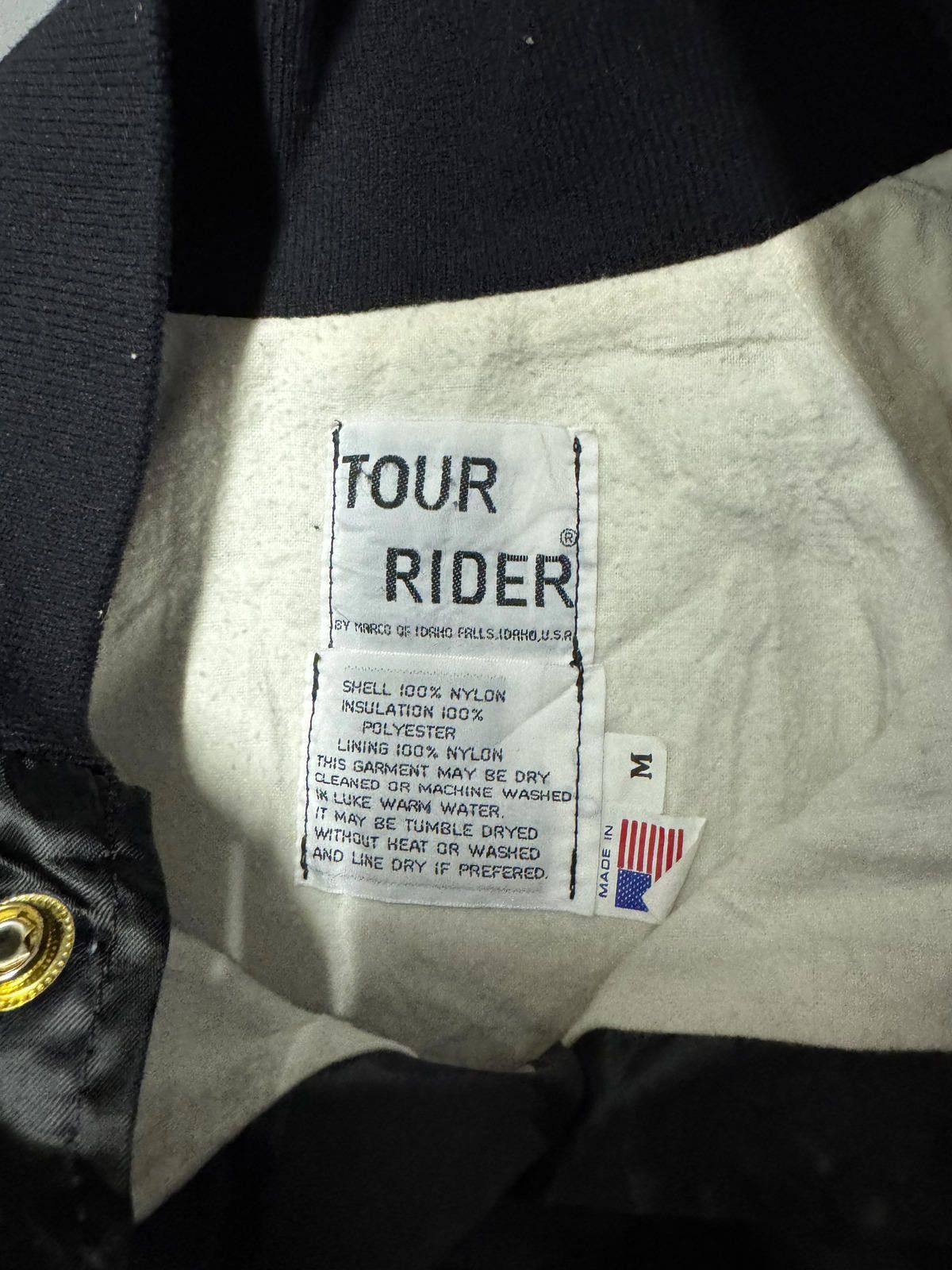 Other Tour Rider Black Satin Bomber Jacket - Size M Size US M / EU 48-50 / 2 - 5 Thumbnail