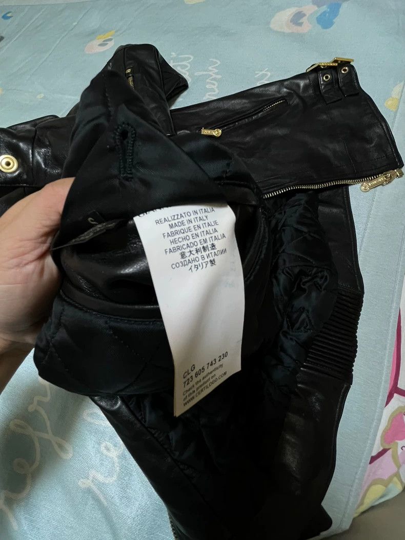 Versace Versace Leather jacket casual leather jacket Size US S / EU 44-46 / 1 - 8 Thumbnail