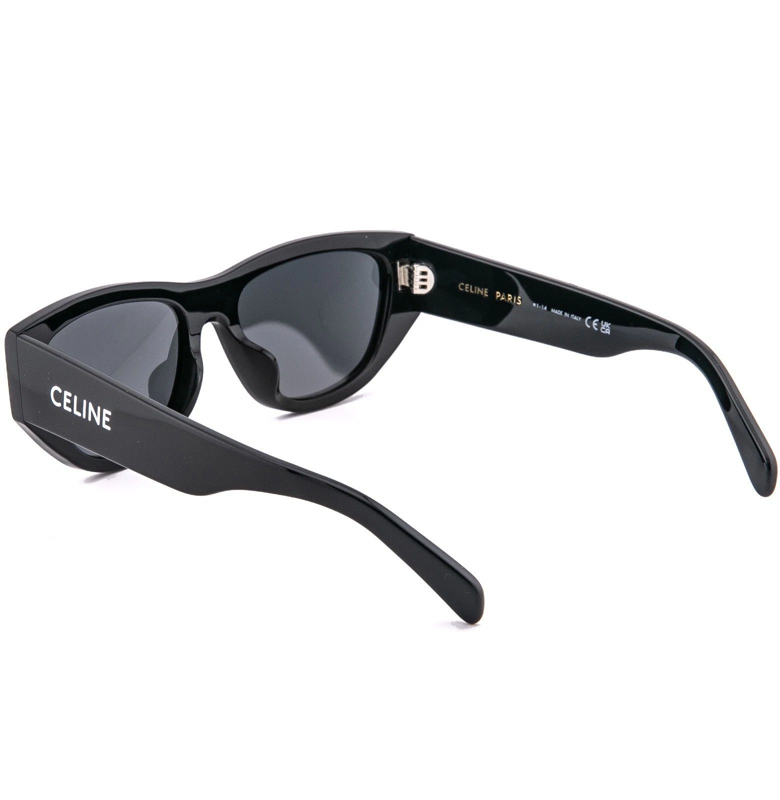 Celine CELINE 40278 MONOCHROMS Black Unisex Sunglasses CL40278U 01A Size ONE SIZE - 4 Thumbnail