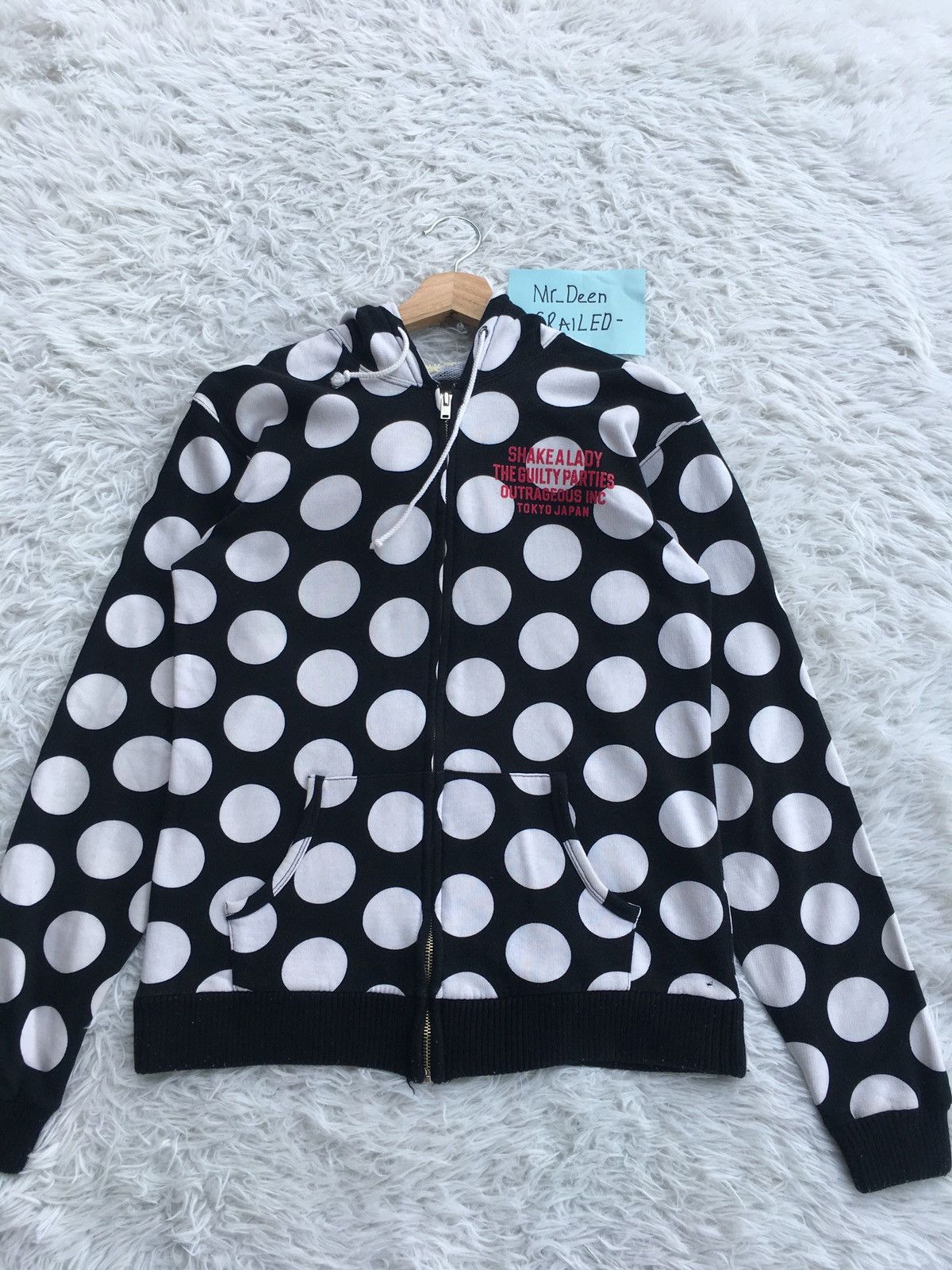 Wacko Maria Rare The Guilty Party Wacko Maria Polka Dots Hoodie Sweater Size S / US 4 / IT 40 - 4 Thumbnail