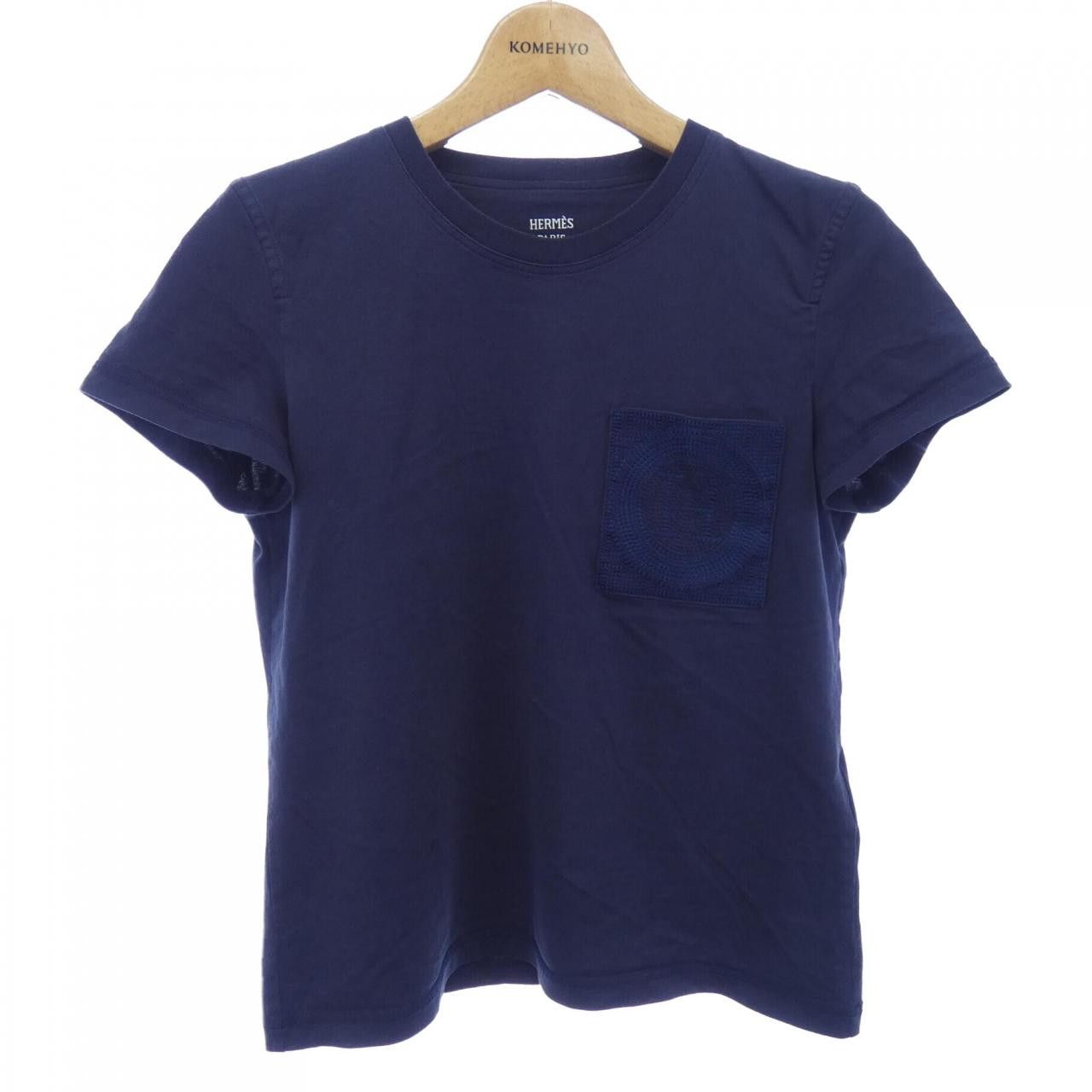 Hermes Hermes Hermes T-shirt Cotton T-shirt 34 Cotton T-Shirts DUTY FREE for USA Size ONE SIZE - 1 Thumbnail