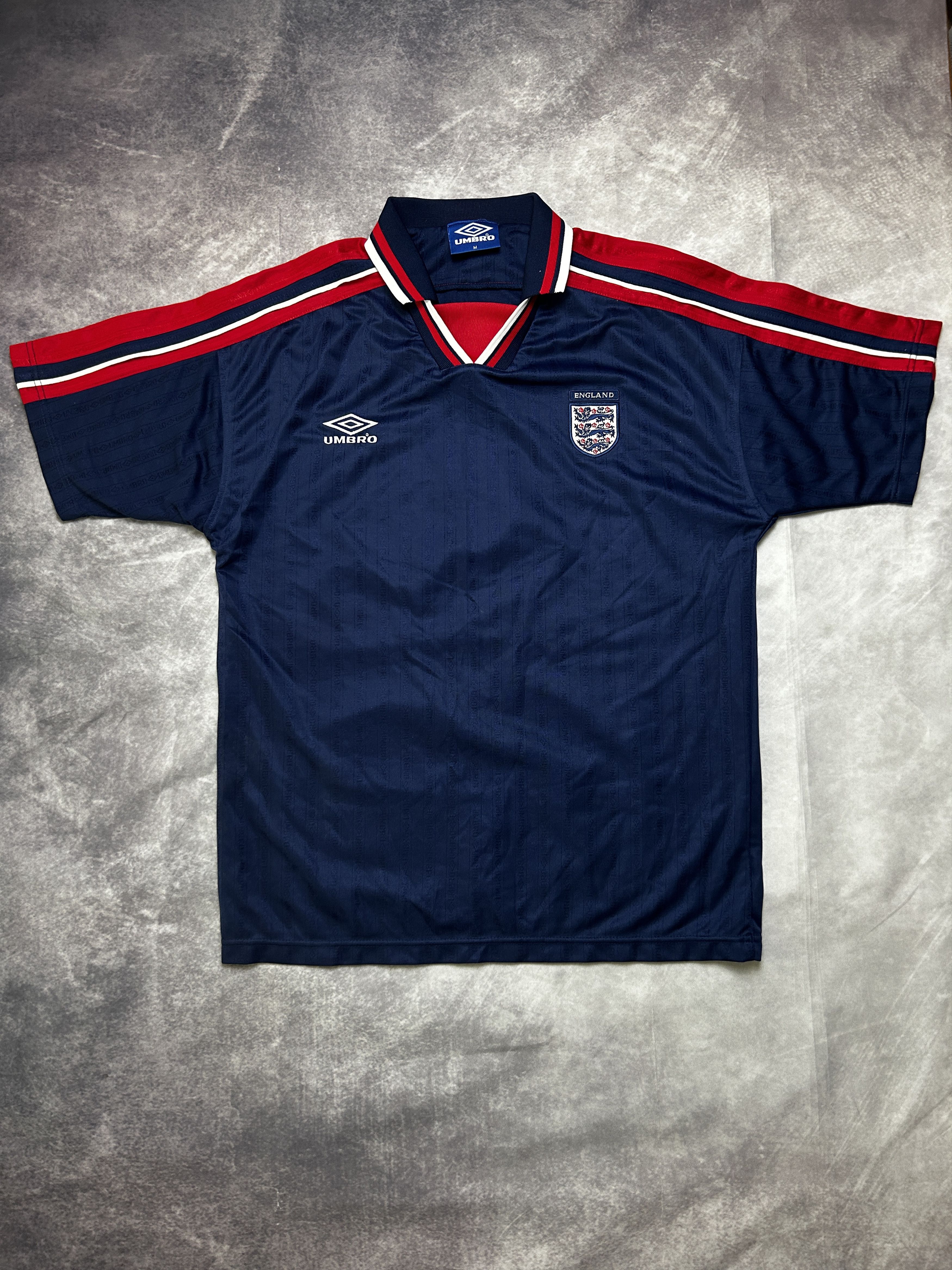 Maillot De Gardien Vintage Umbro Angleterre – Années 90 – Taille L – Jaune
