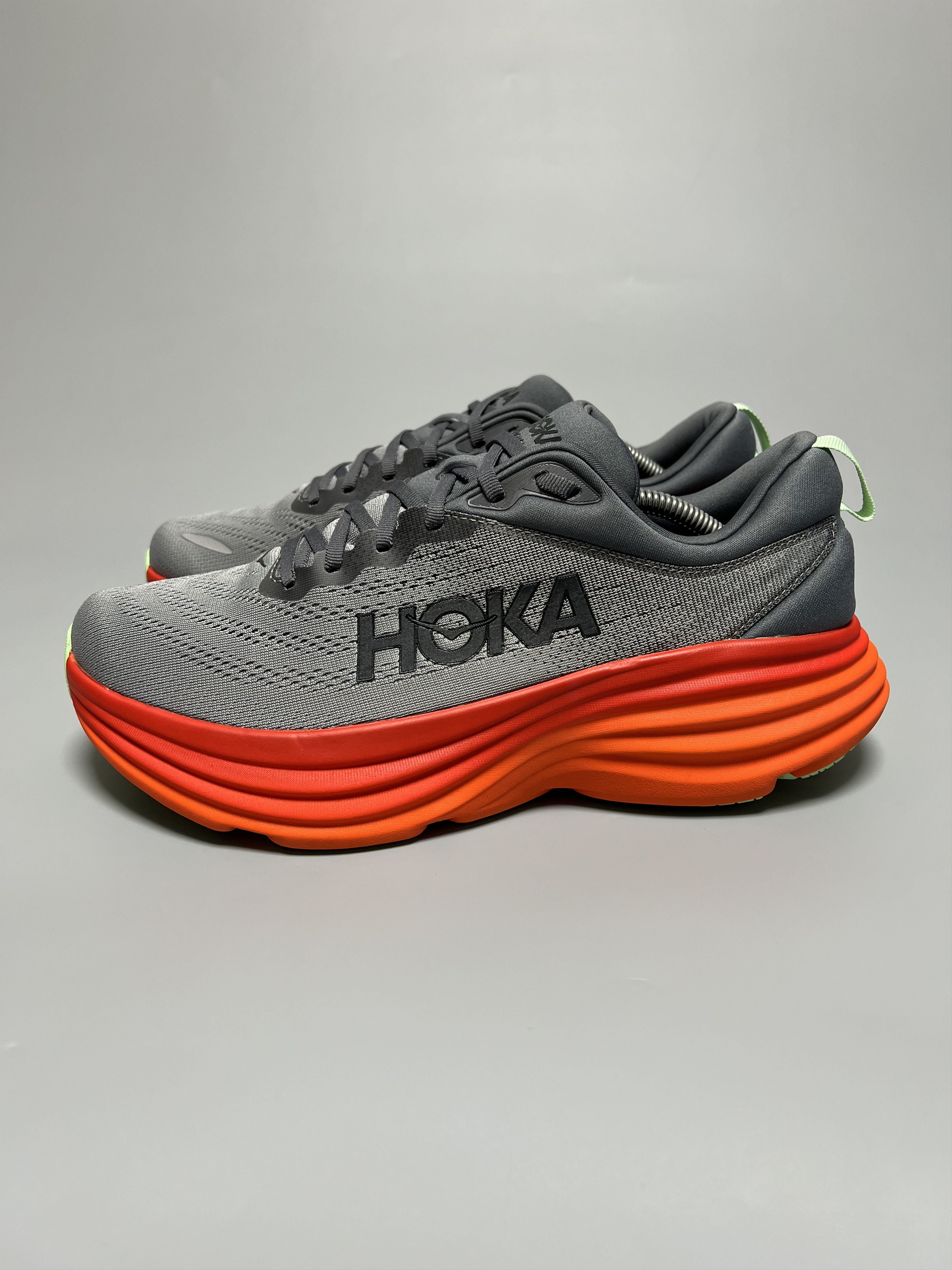 Hoka 10D Hoka One One Bondi 8 Men's Running Shoes Gym Walking Size US 10 / EU 43 - 2 Thumbnail