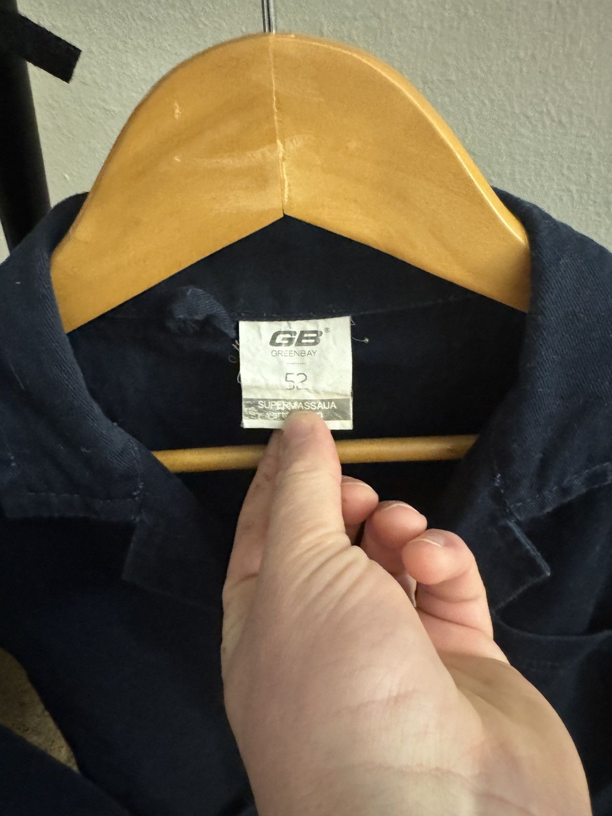 Vintage Vintage Navy Cropped French Cycling Coat 52 L Size US L / EU 52-54 / 3 - 5 Thumbnail