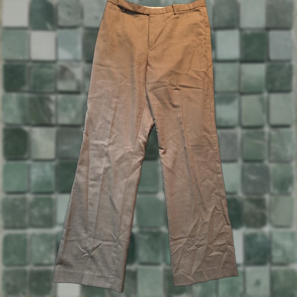 Gap Womens Gap Pants Size 10 R Tan Stretch Chino Pants Womens Regular Stretch Brown Size 32" / US 10 / IT 46 - 1 Thumbnail