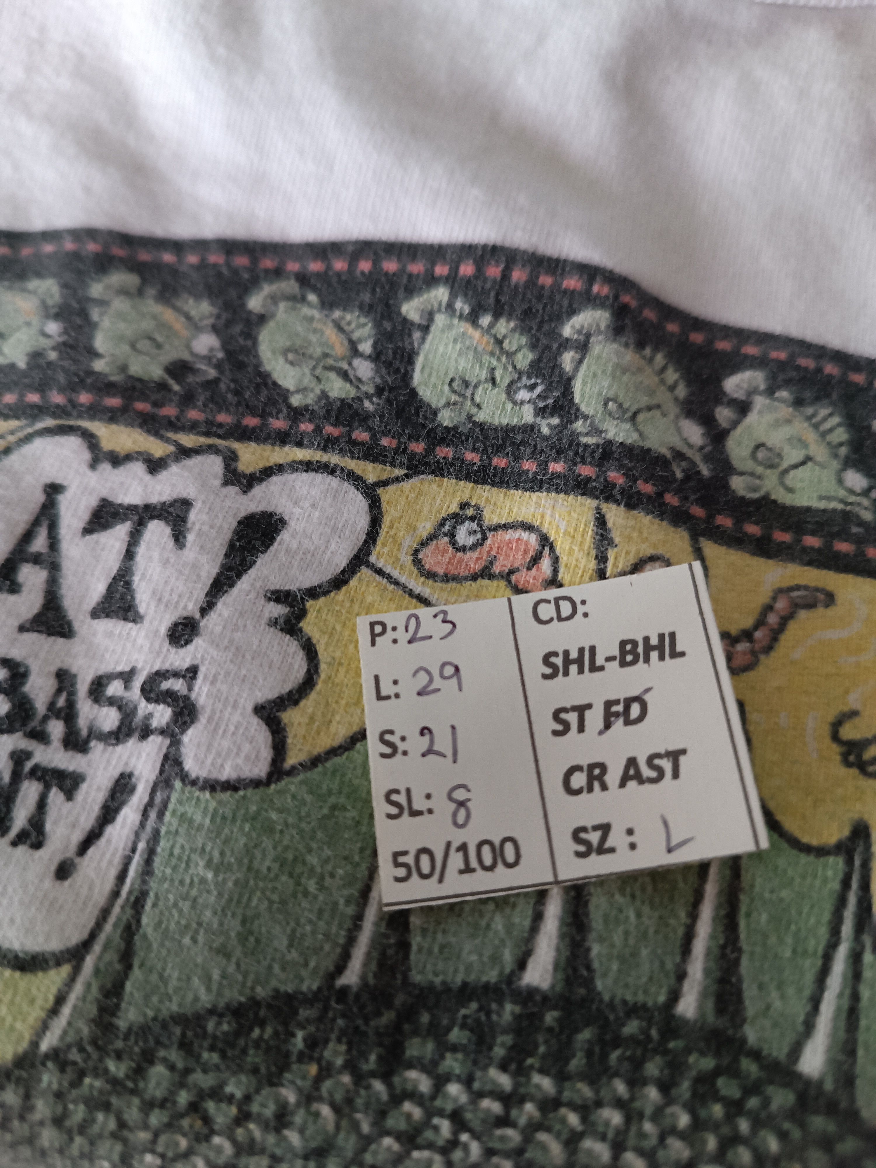 Bass Pro Shops VINTAGE 90'S BASS FISHING BASS TOURNAMENT HUMOR ADULT FUNNY Size US L / EU 52-54 / 3 - 17 Thumbnail