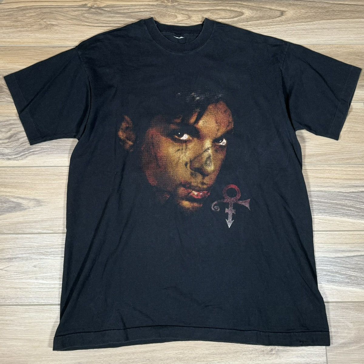 image of Vintage Prince Tee in Black, Men's (Size XL)