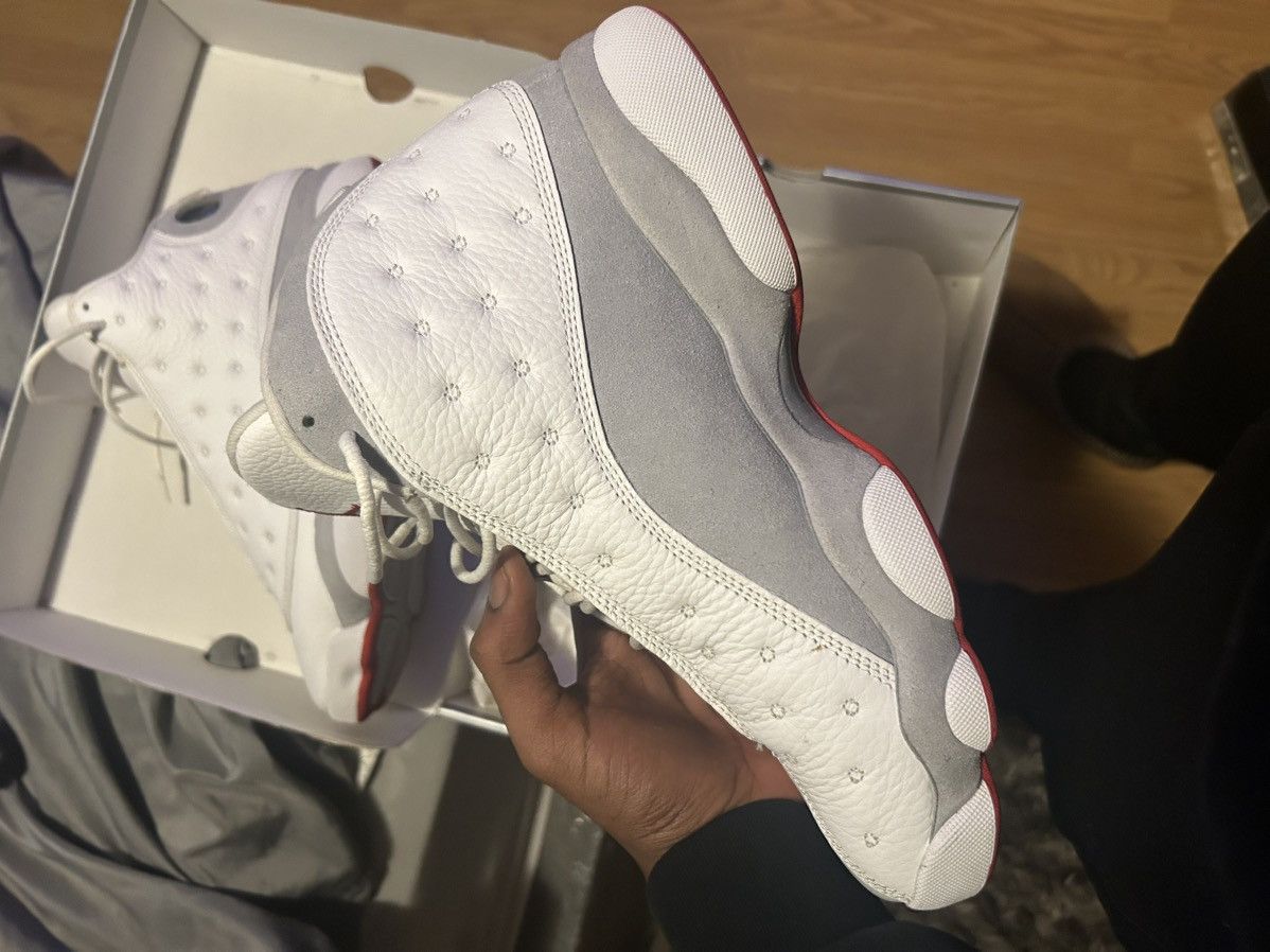 Designer × Jordan Brand Jordan 13 wolf grey Size US 10 / EU 43 - 5 Thumbnail