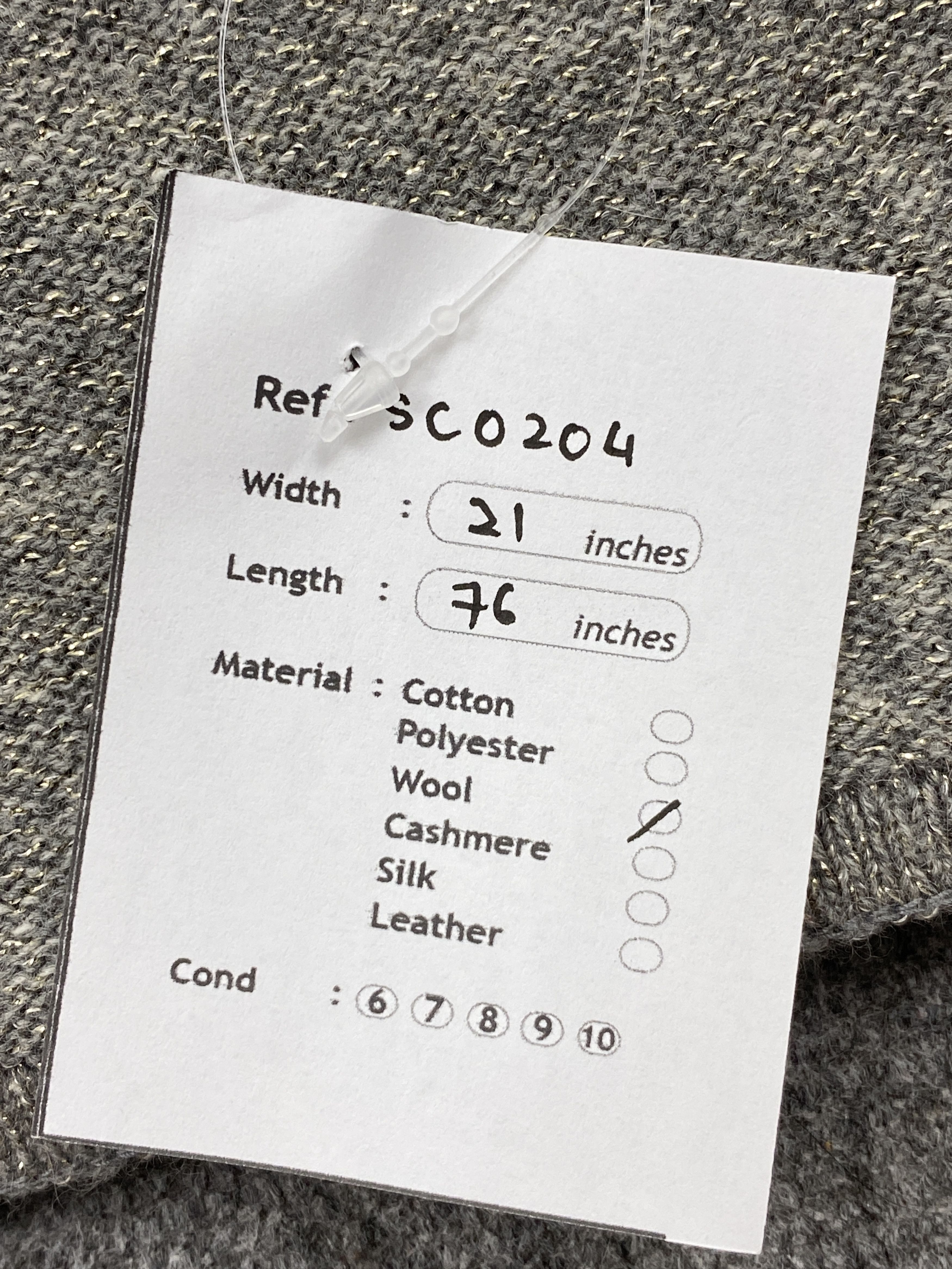 Other K of Krizia Scarf / Muffler / Neckwear SC0204 Size ONE SIZE - 16 Thumbnail