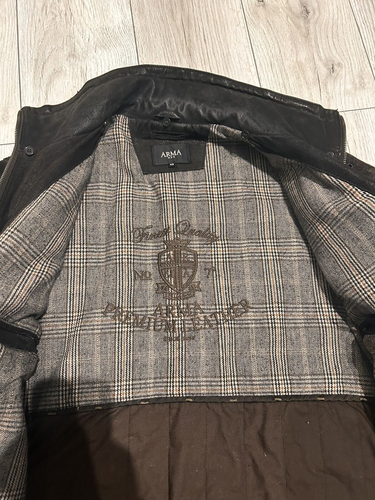 ARMA Arma leather jacket Size US L / EU 52-54 / 3 - 2 Thumbnail