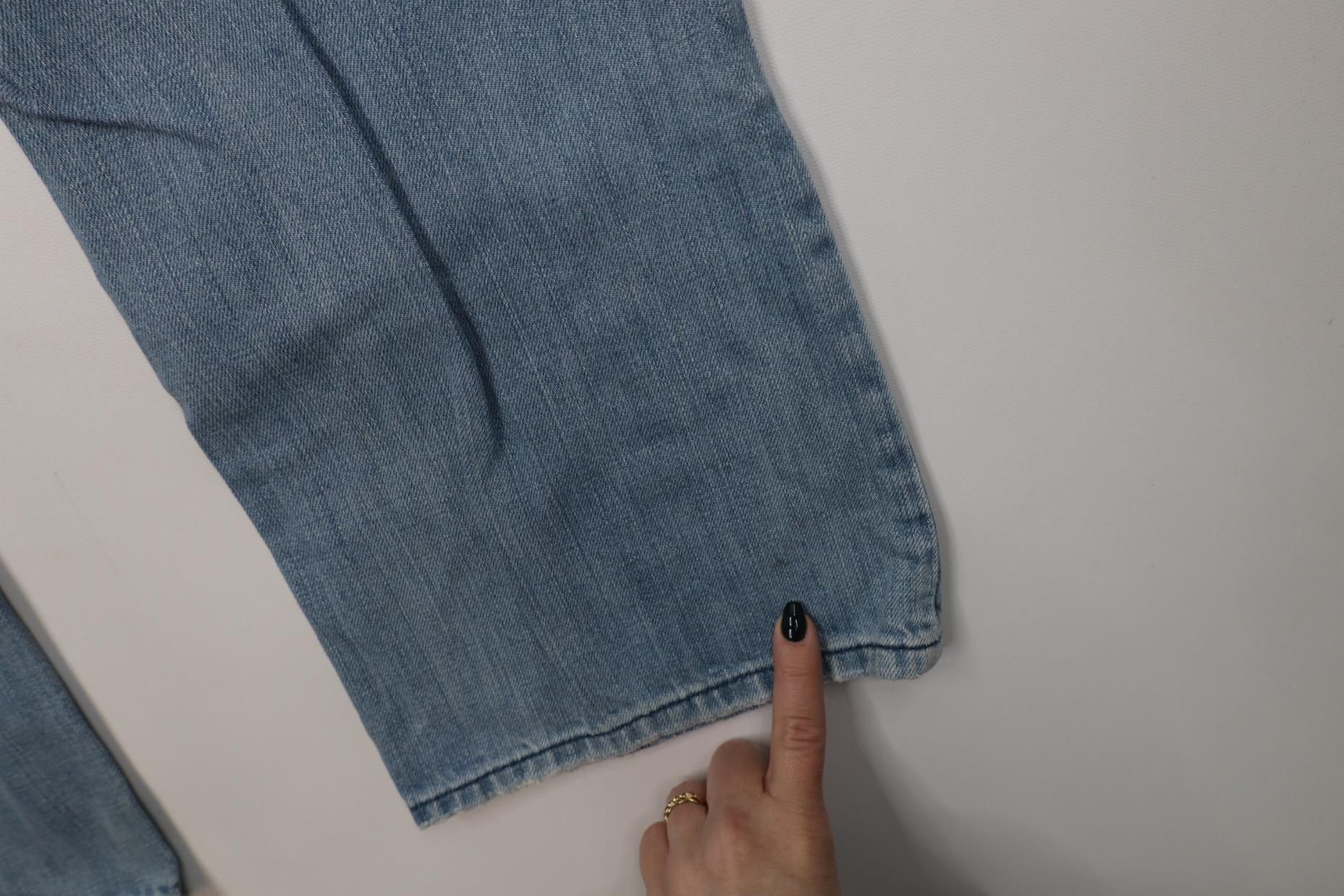 Express Vintage Y2K Express Slim Fit Boot Cut Wide Leg Denim Jeans Size US 33 - 13 Thumbnail