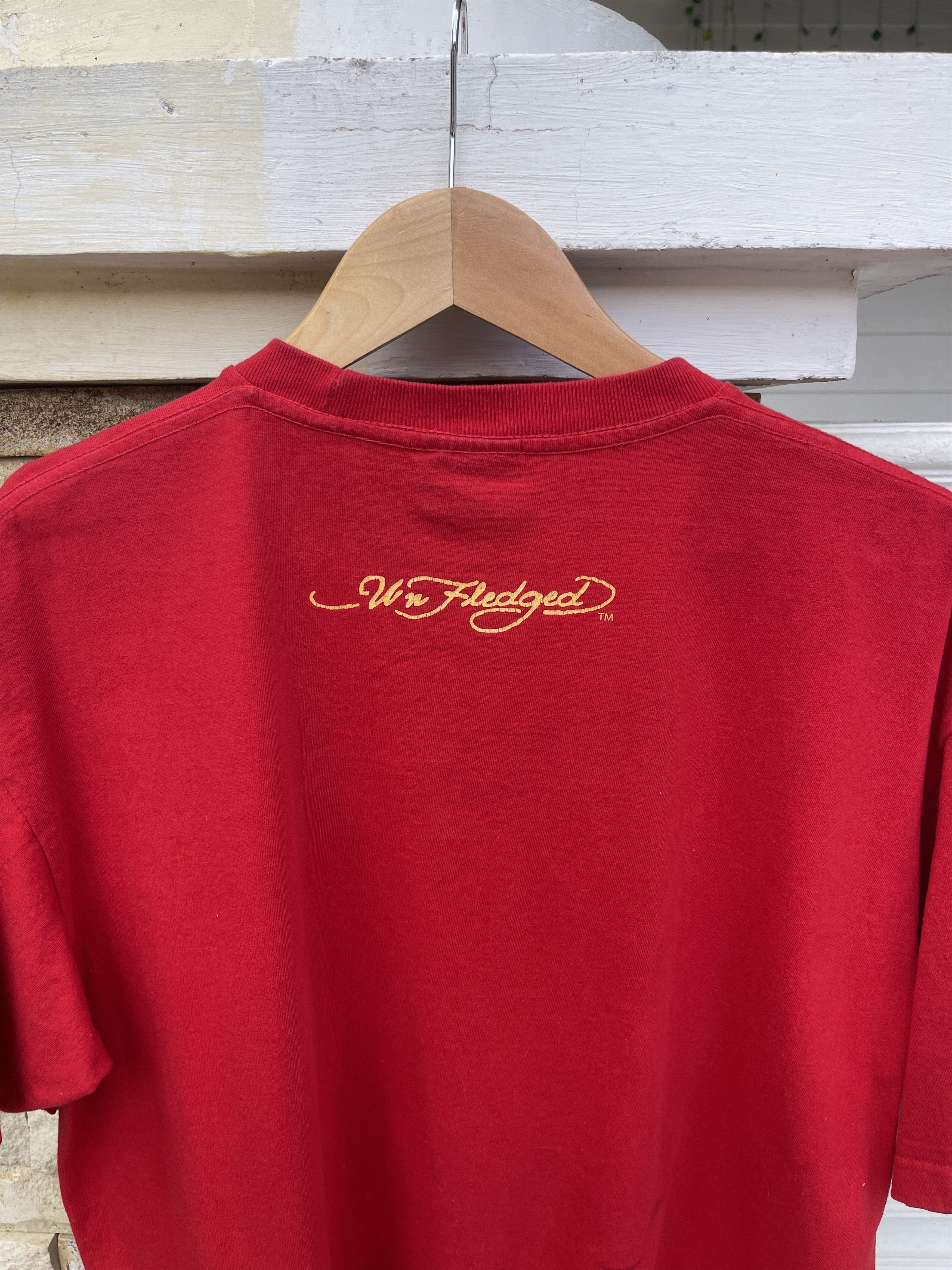 Hook-Ups Rare🔥Vintage Unfledged Humor Sexs ERD GRUNGE TEE Size US L / EU 52-54 / 3 - 4 Thumbnail