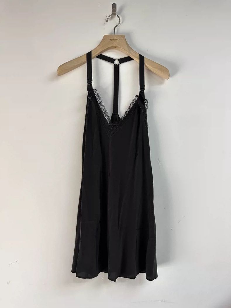 chinese dress ladies Junya Watanabe Black Mesh Dress – Moore Vintage Archive main image 0