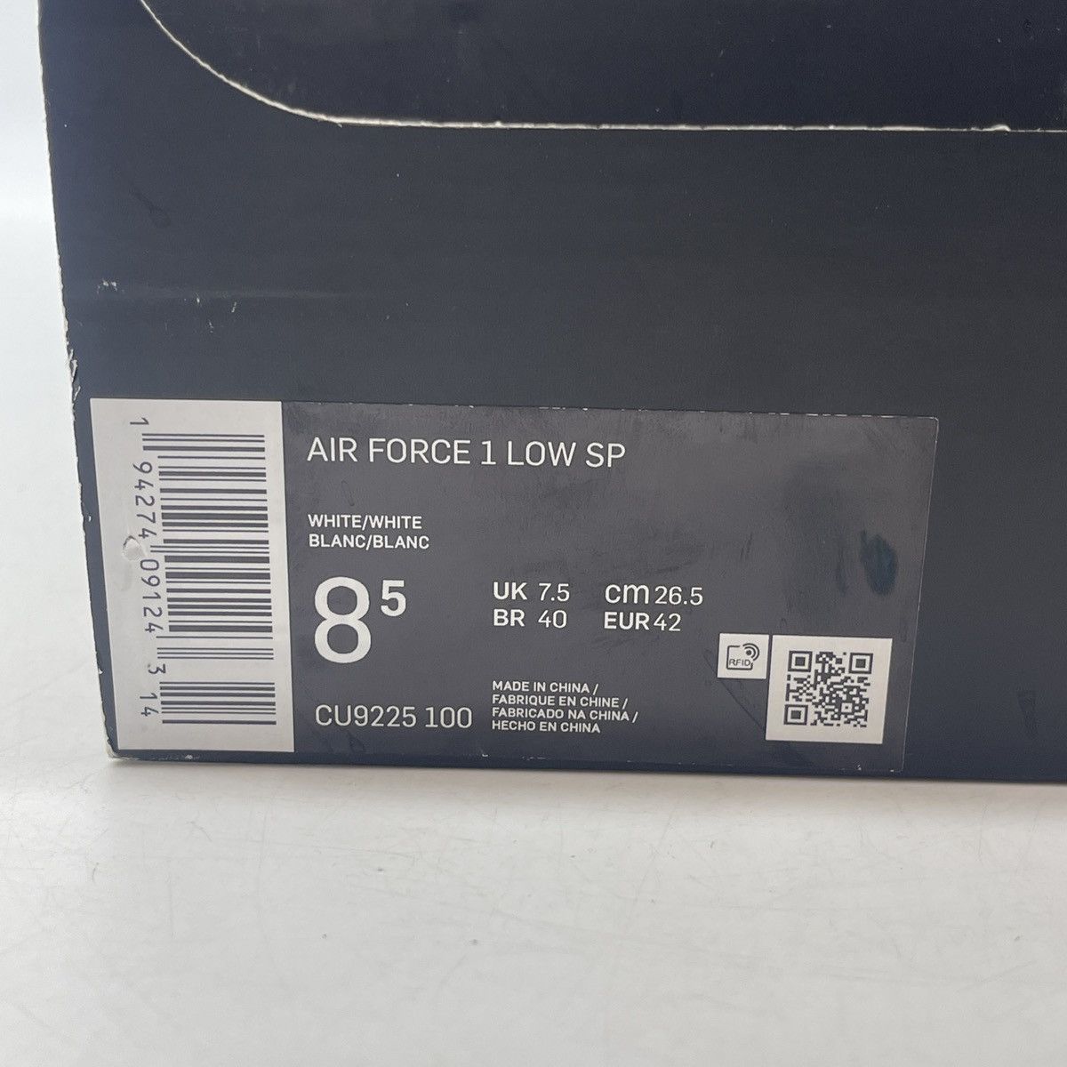 Supreme Supreme x air force 1 low box logo white Size US 8.5 / EU 41-42 - 9 Thumbnail