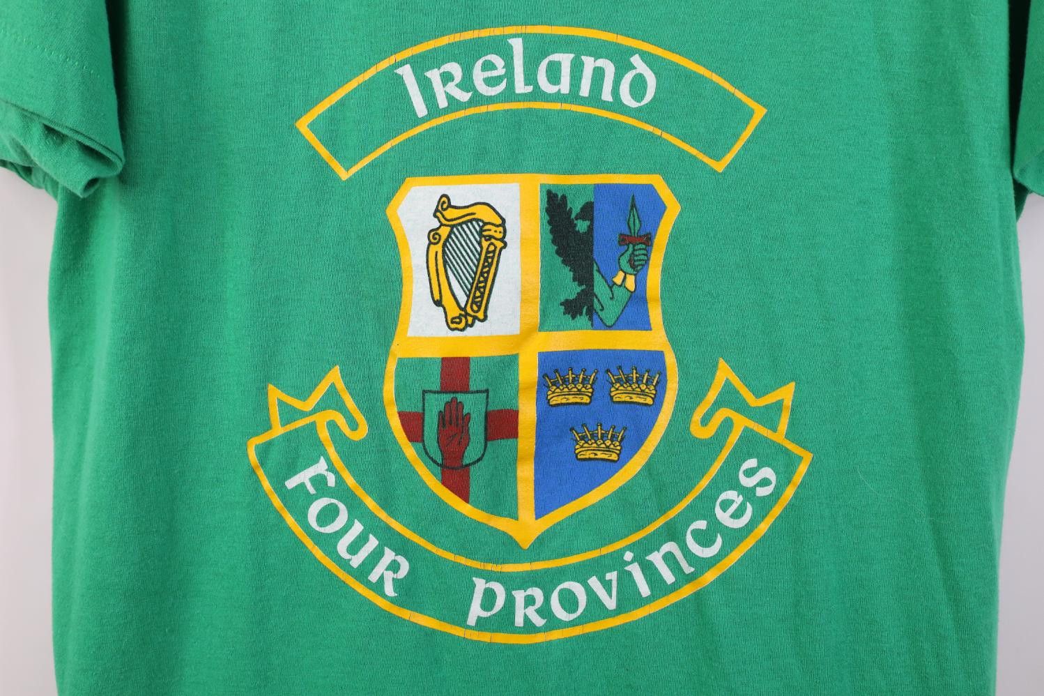 Vintage Vintage 90s Ireland Four Provinces Shield Crest T-Shirt Size US XL / EU 56 / 4 - 4 Thumbnail