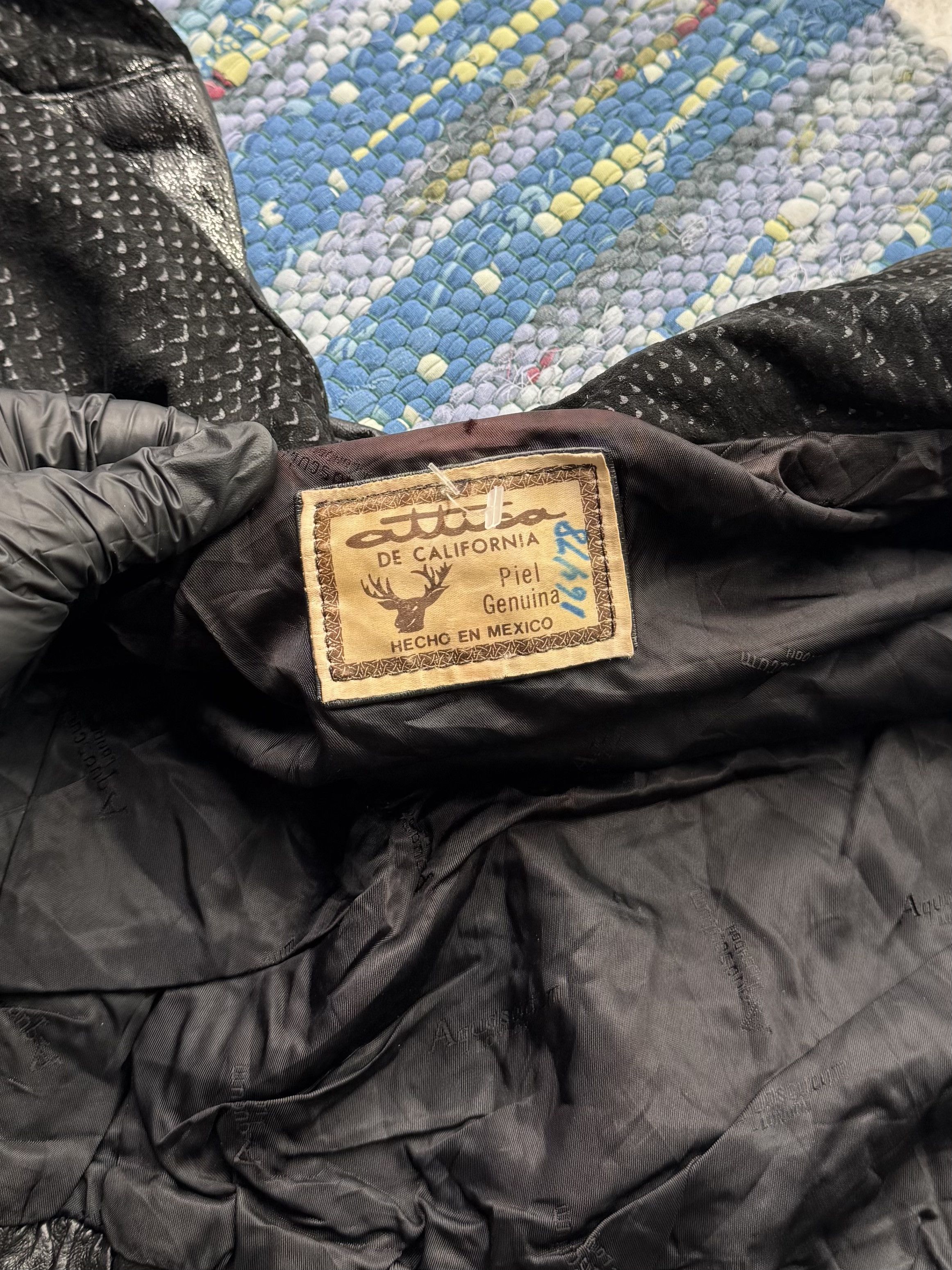 Japanese Brand Vintage 80's Leather Jacket A241(25)D15 Size M / US 6-8 / IT 42-44 - 9 Thumbnail