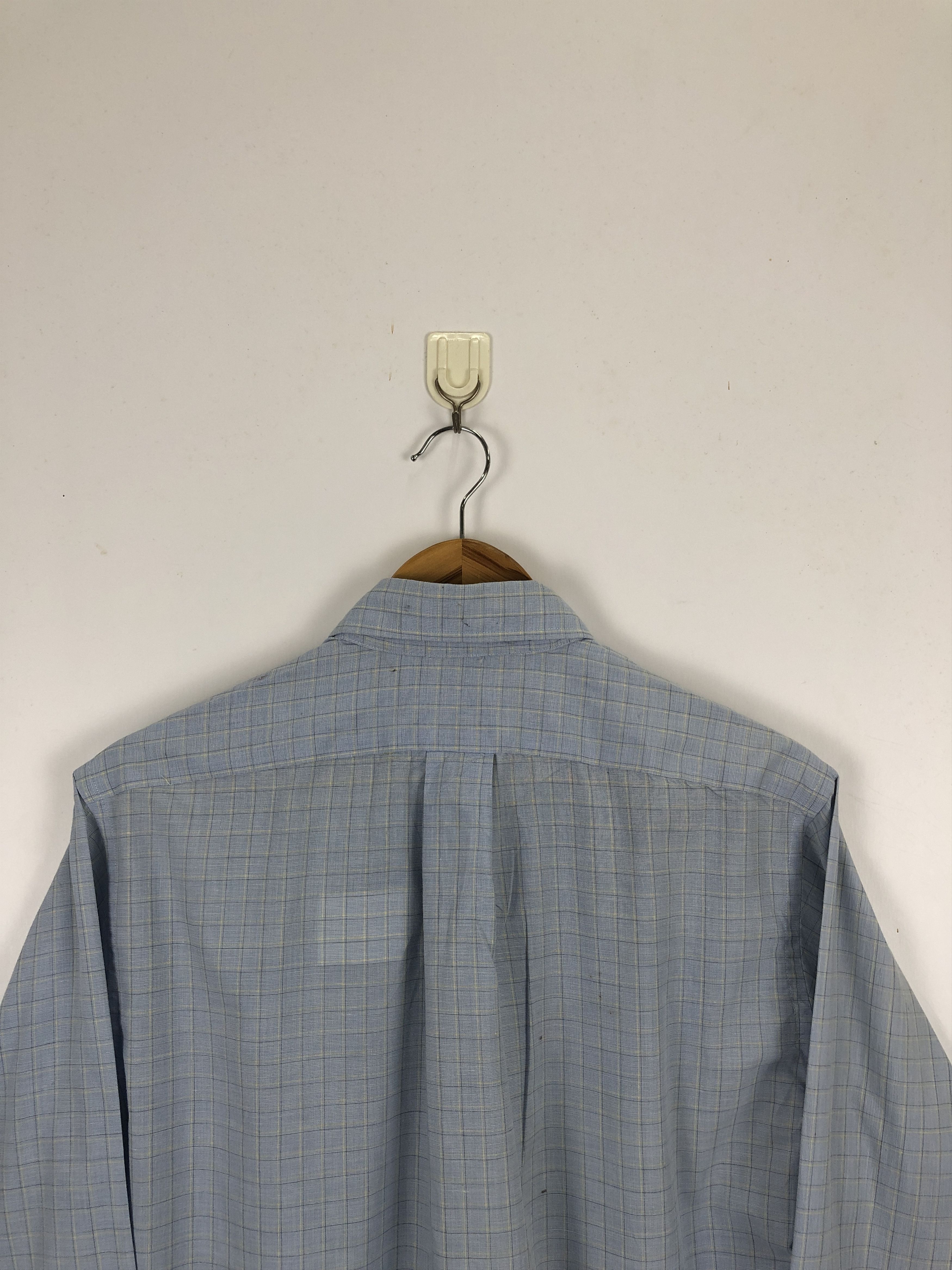 Chaps Ralph Lauren × Vintage Vintage 90s Chaps Ralph Lauren Chambray Western Shirt TA0455 Size US L / EU 52-54 / 3 - 4 Thumbnail