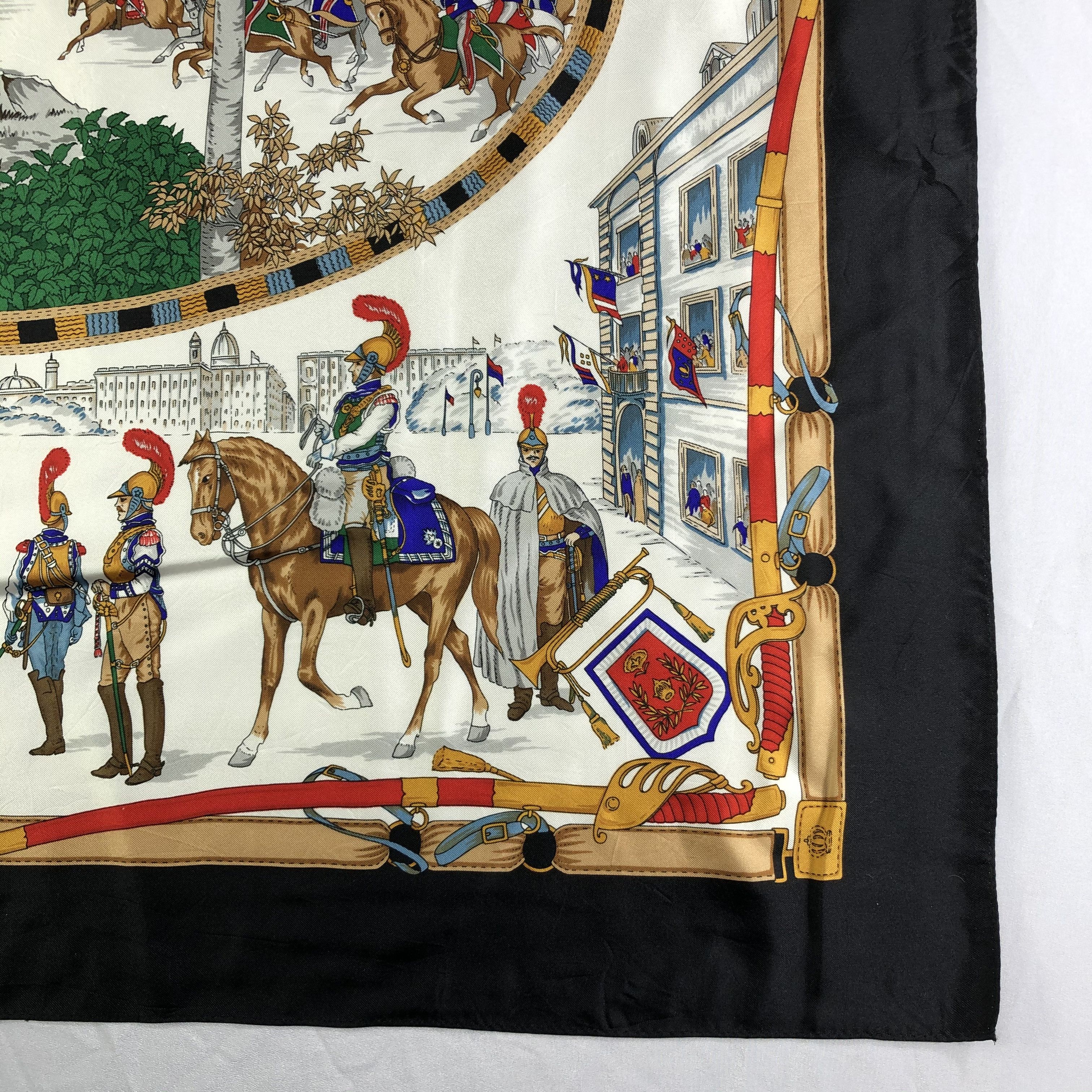Vintage Vintage Silk Scarf Size ONE SIZE - 3 Thumbnail