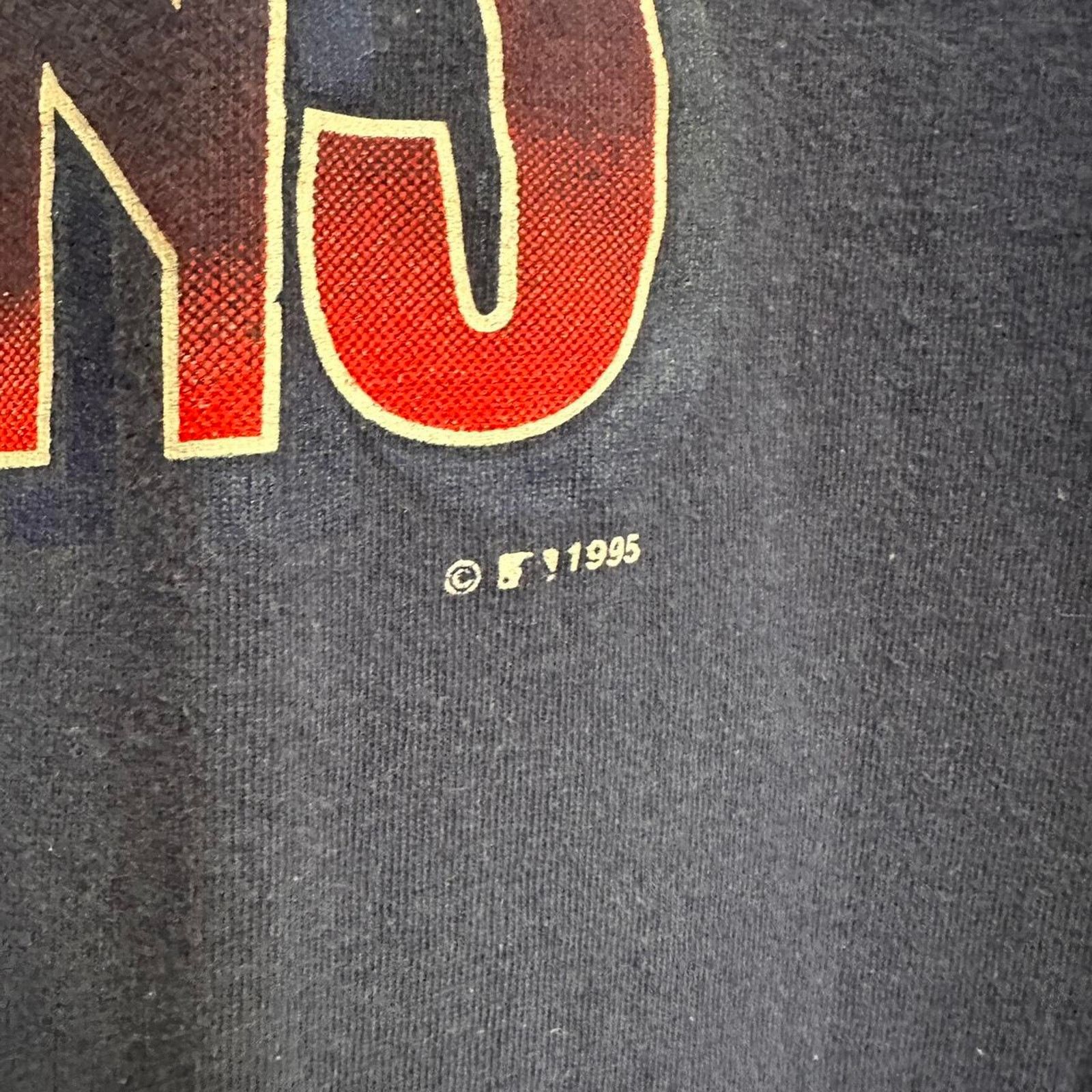 Fruit Of The Loom × MLB × Vintage Vintage 1995 Atlanta Braves Shirt Size US XL / EU 56 / 4 - 4 Thumbnail