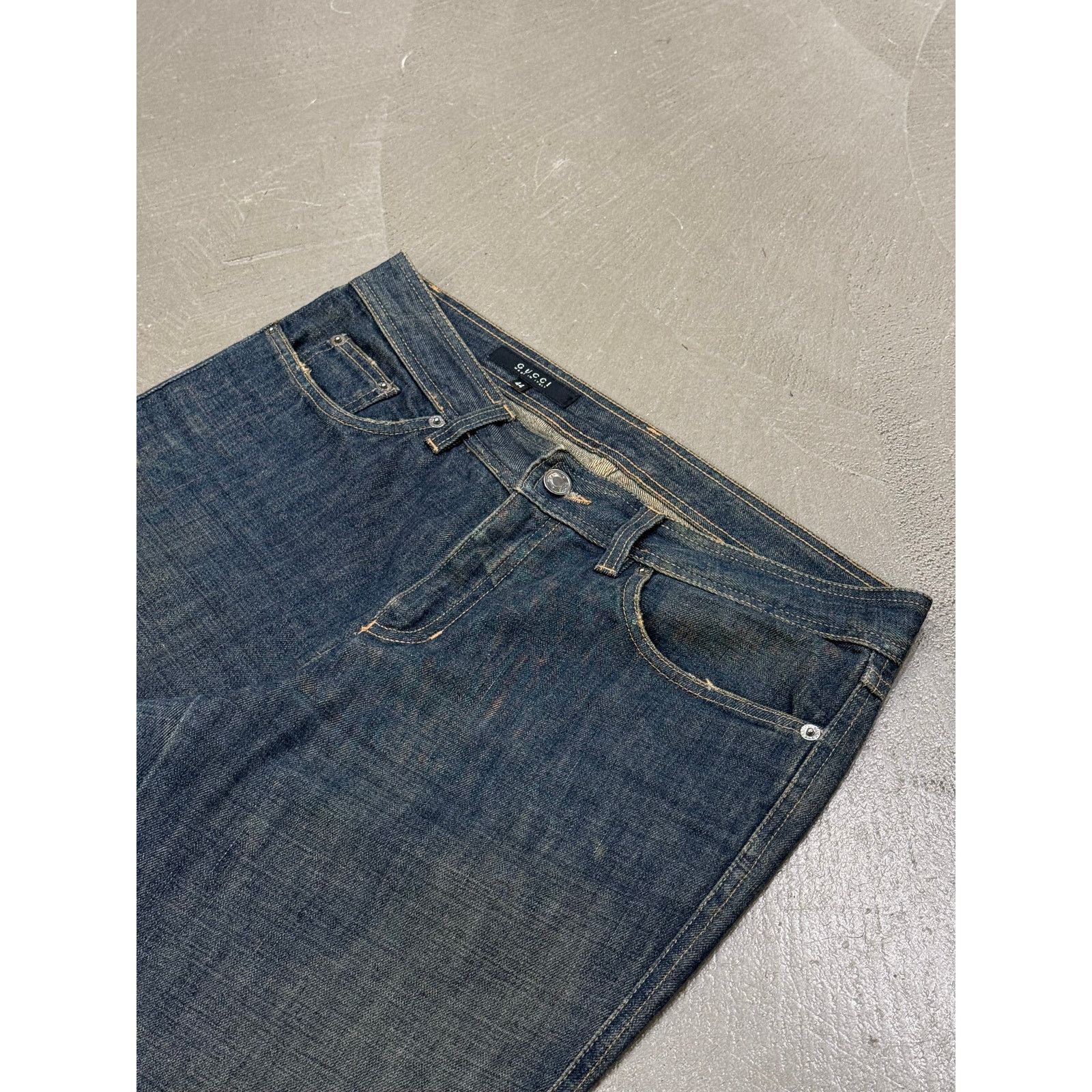 Gucci 2000s Gucci by Tom Ford embroidered logo jeans Size 30" / US 8 / IT 44 - 4 Thumbnail
