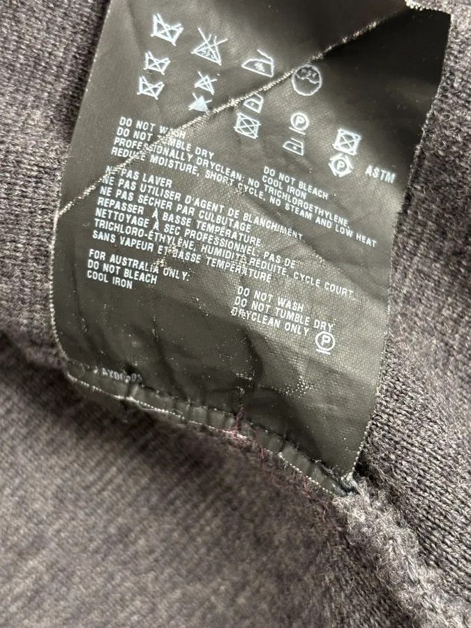 Prada AW2007 Prada Grey Wool Blend Nylon Sleeves Track Jacket Size US M / EU 48-50 / 2 - 12 Thumbnail