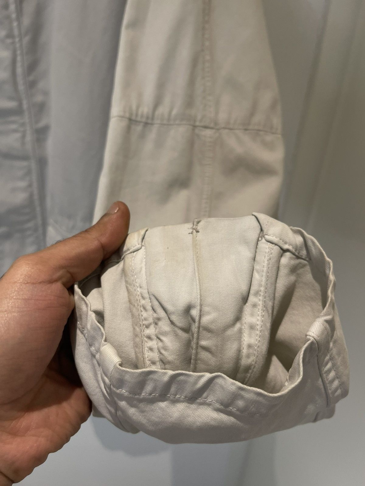 Maison Margiela Maison Martin Margiela SS06 Light Grey Cotton Field Jacket Size US L / EU 52-54 / 3 - 8 Thumbnail