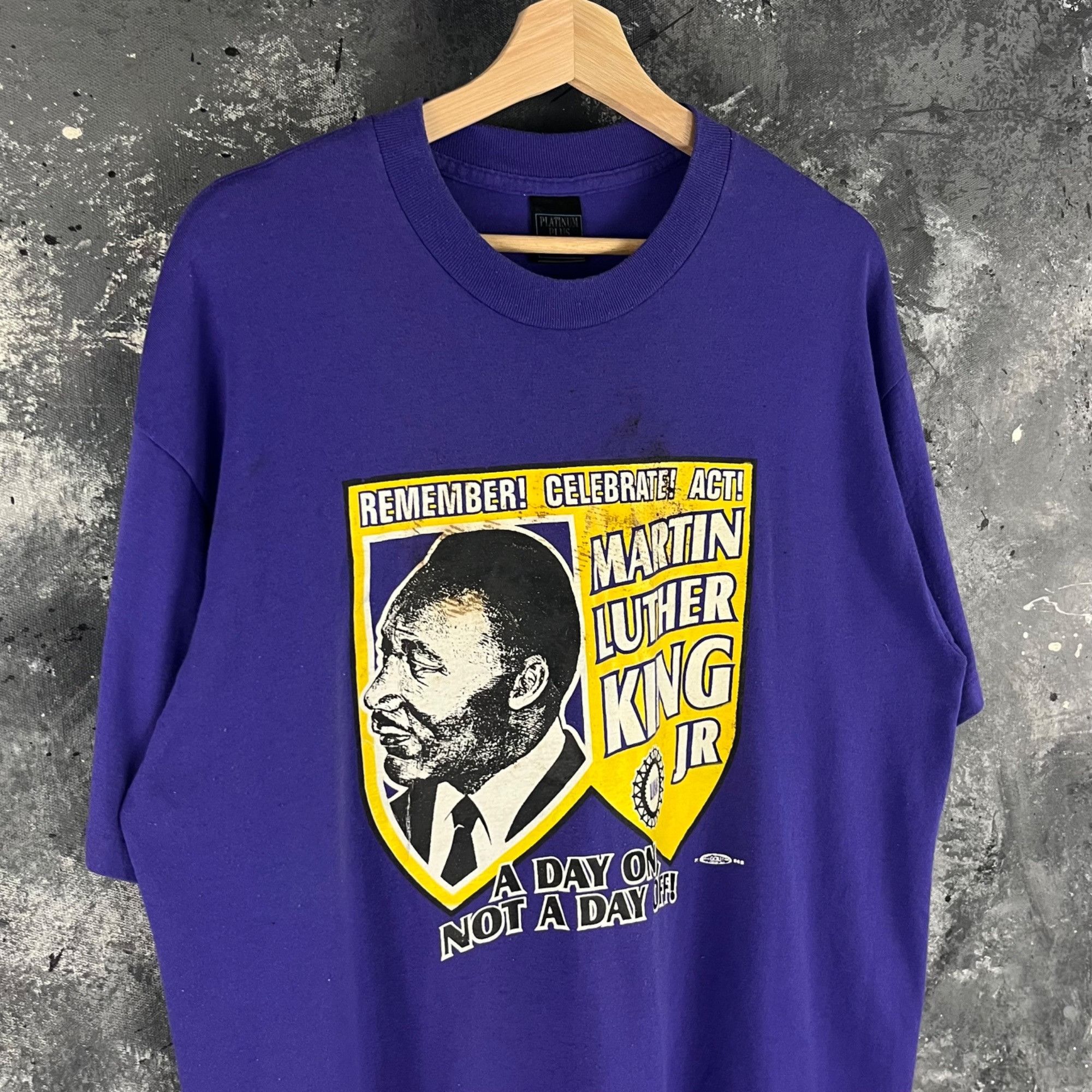 Vintage Vintage 90’s Martin Luther king shirt Size US XL / EU 56 / 4 - 2 Thumbnail