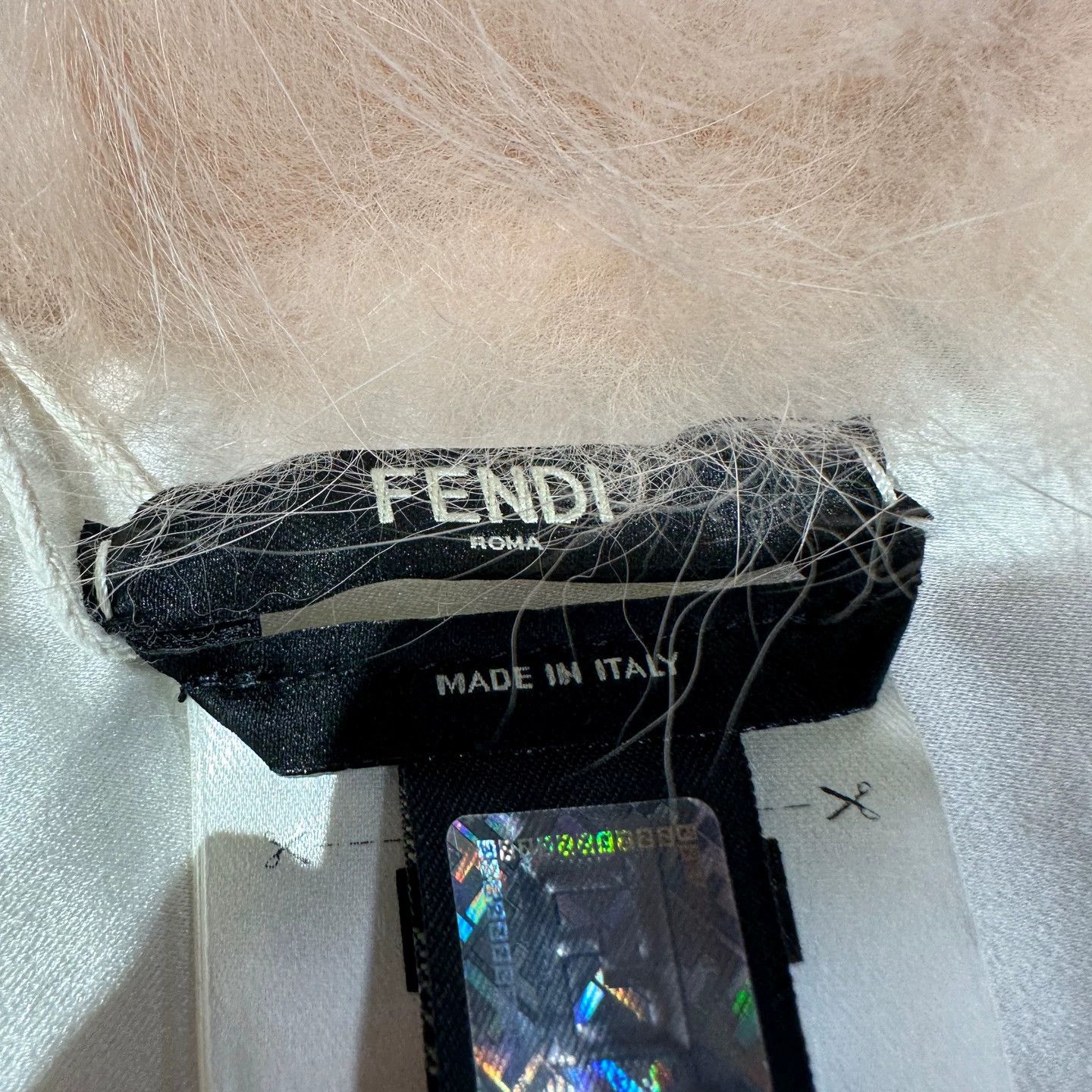 Fendi Fendi jan969 pink white red fox fur scarf Size ONE SIZE - 2 Thumbnail