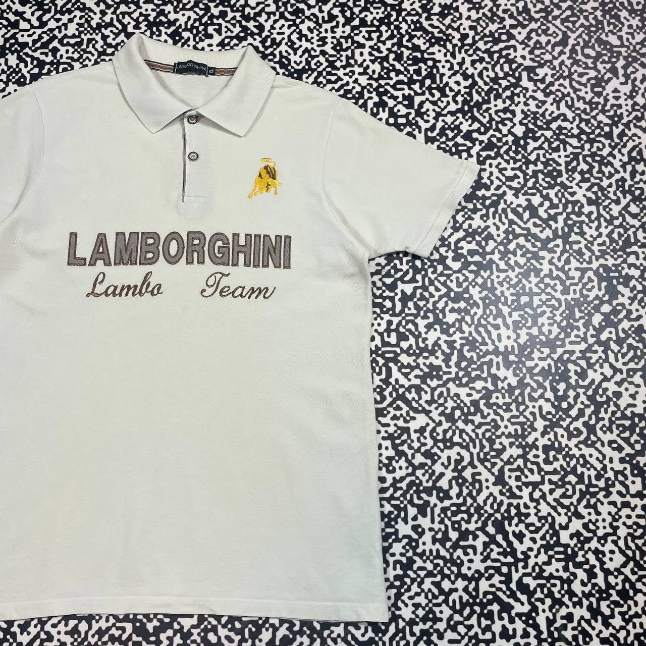 Lamborghini Vintage Y2K Lamborghini Racing Retro Polo T-shirt 90s Style Size US L / EU 52-54 / 3 - 3 Thumbnail