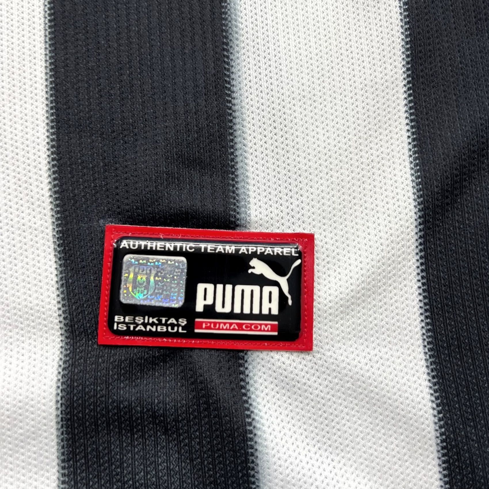 Nike Bjk Besiktas 2003 2004 Away Football Jersey XL Nike Shirt Men Short Sleeve Polyester Multicolor Activewear Quick Dry Moisture Wicking Football Jersey Size US XL / EU 56 / 4 - 6 Thumbnail