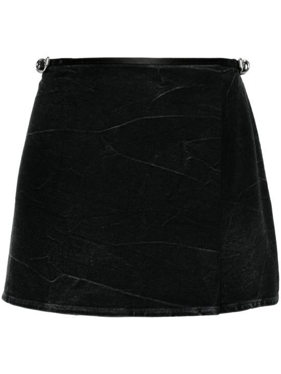 Givenchy GIVENCHY Women Mid Skirts BW40UB5Y3P 001 Black Size 27" / US 4 / IT 40 - 1 Thumbnail